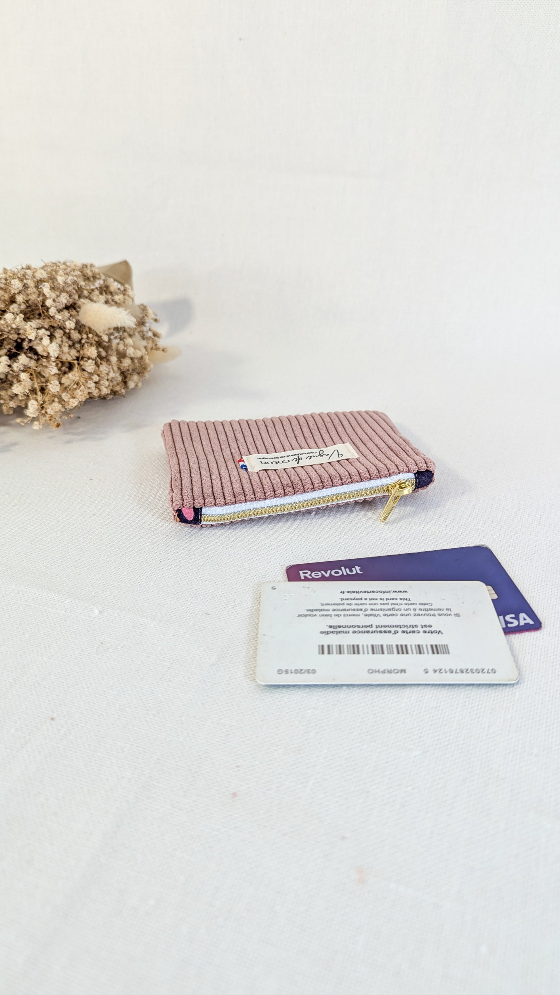 Pochette plate S, M ou L personnalisée