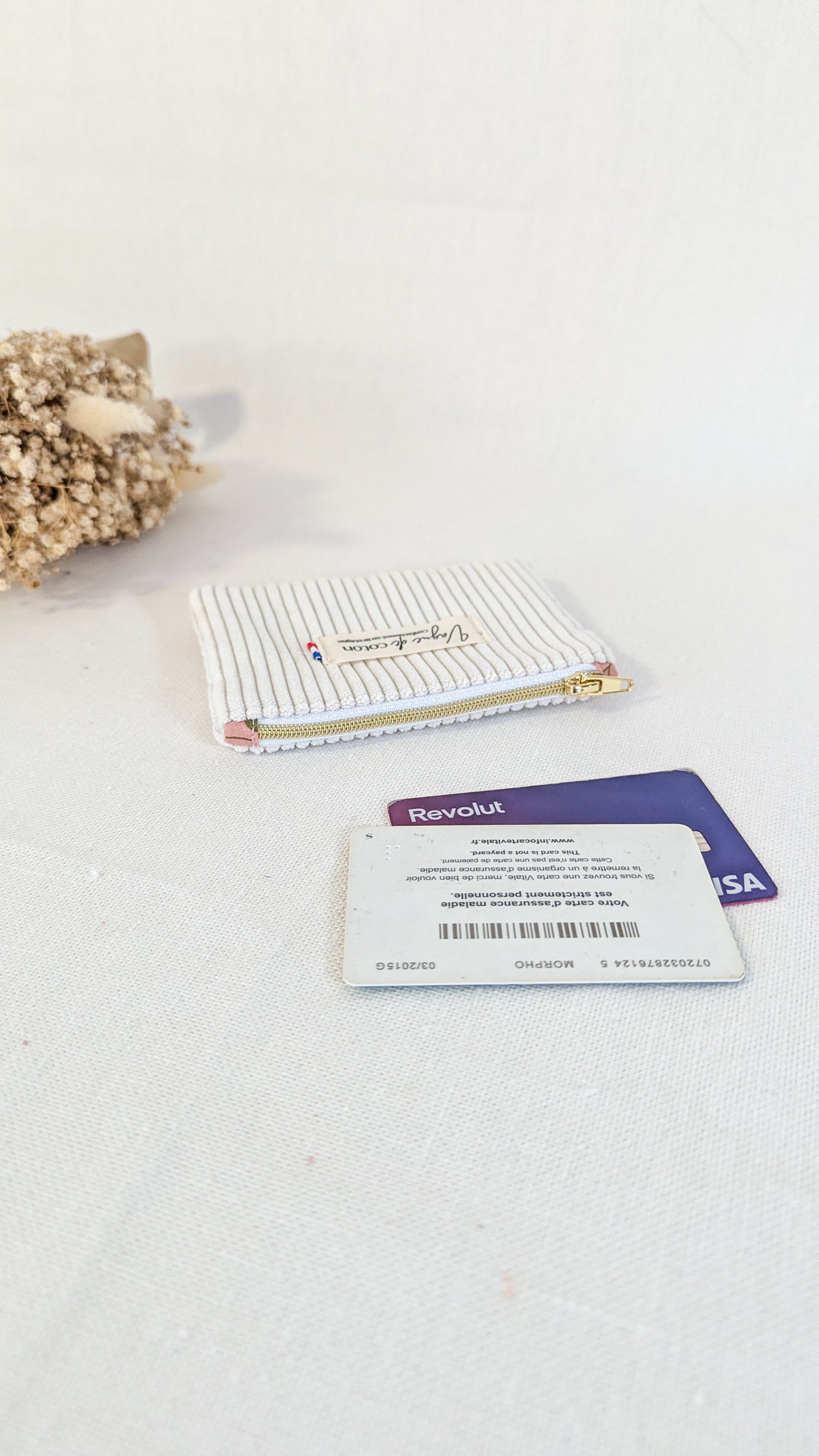 Pochette plate taille S - plusieurs coloris