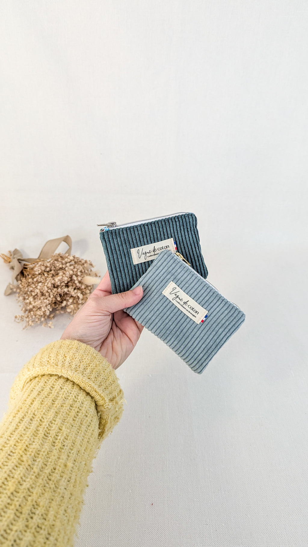 Pochette plate S, M ou L personnalisée