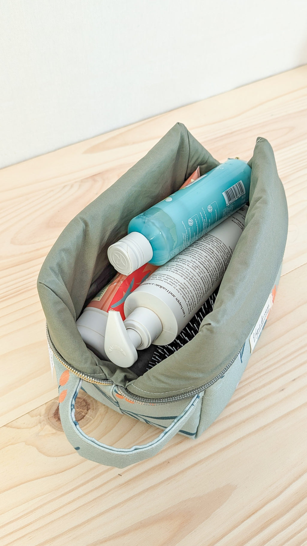 Grande trousse de toilette Bouquet de fleurs