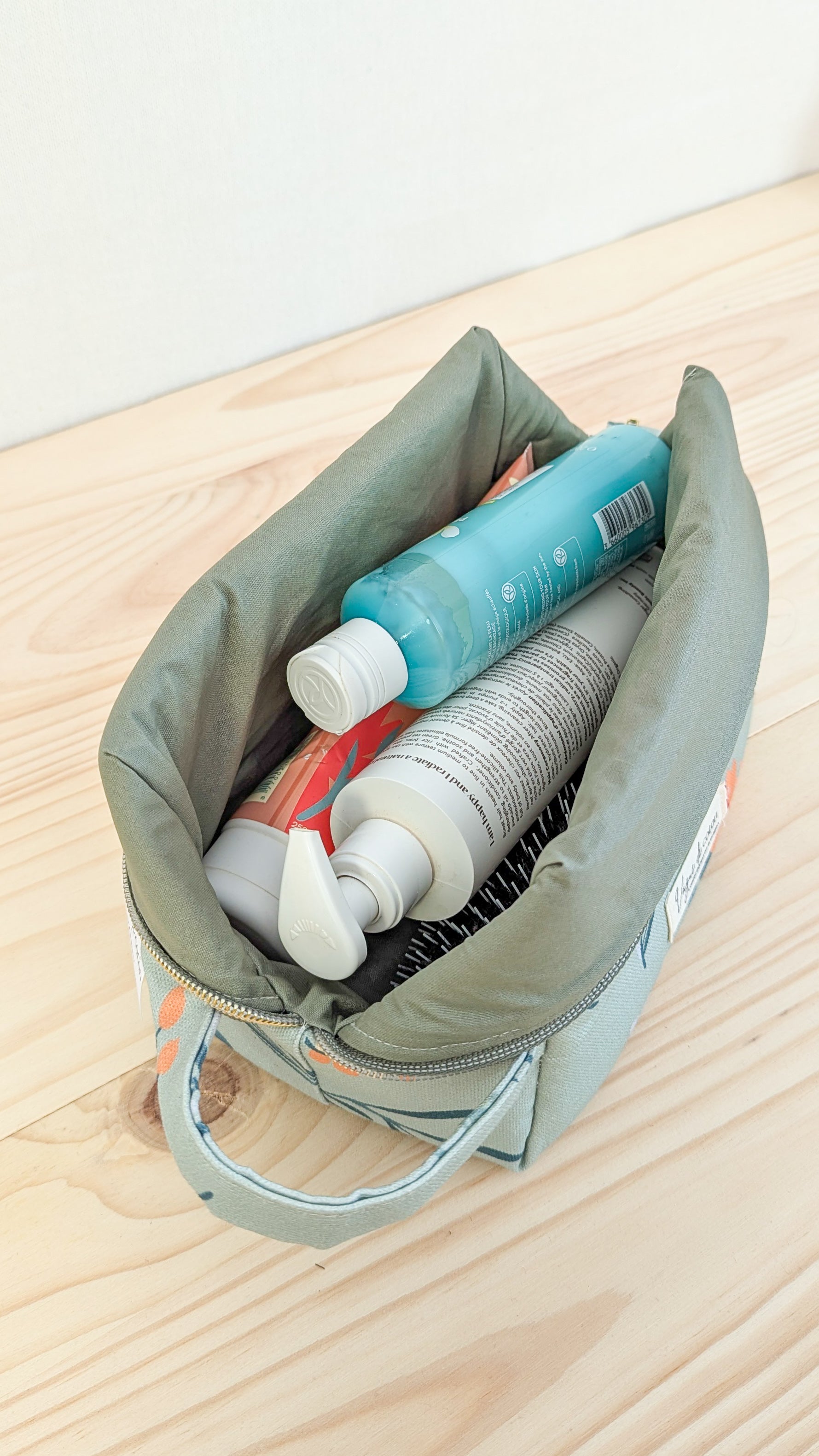 Grande trousse de toilette Bouquet de fleurs