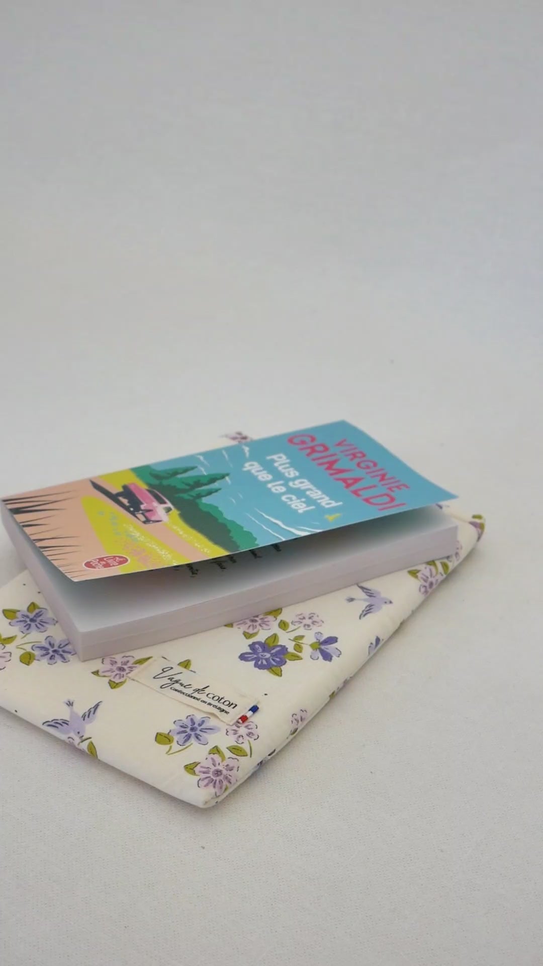 Pochette à livre Velours grosses côtes