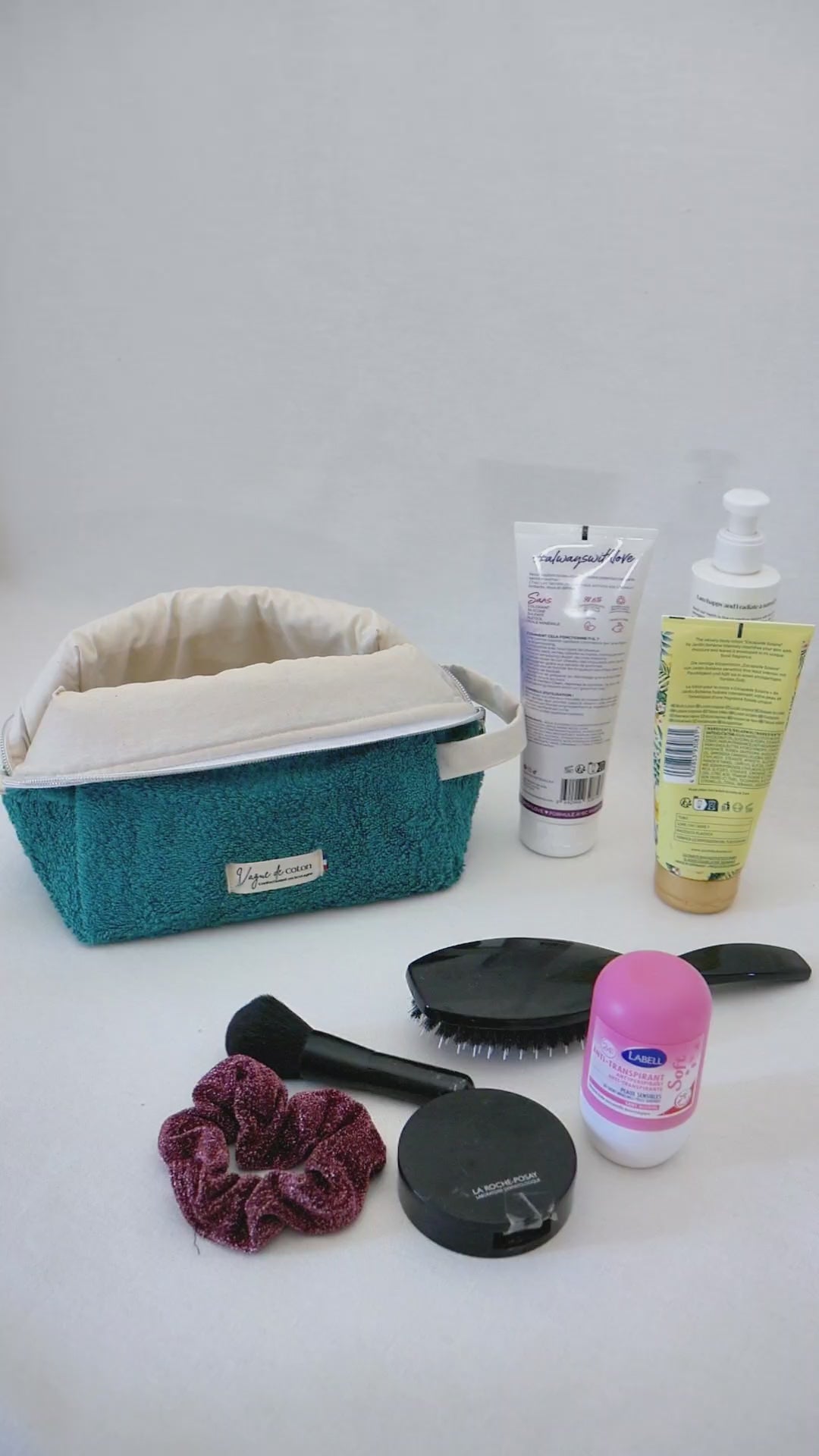 Grande trousse de toilette personnalisée