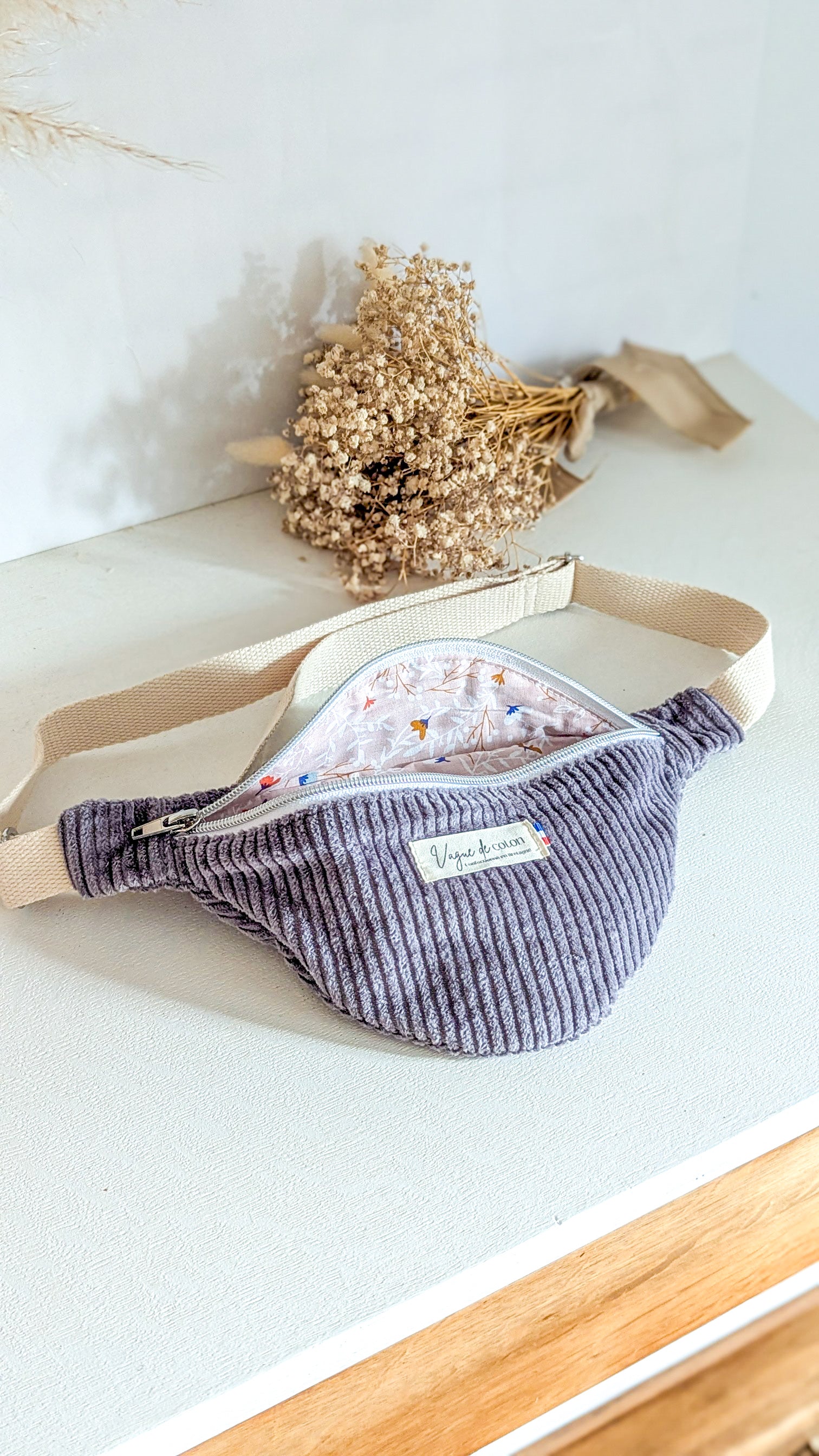 Sac banane enfant Velours côtelé (Coton)