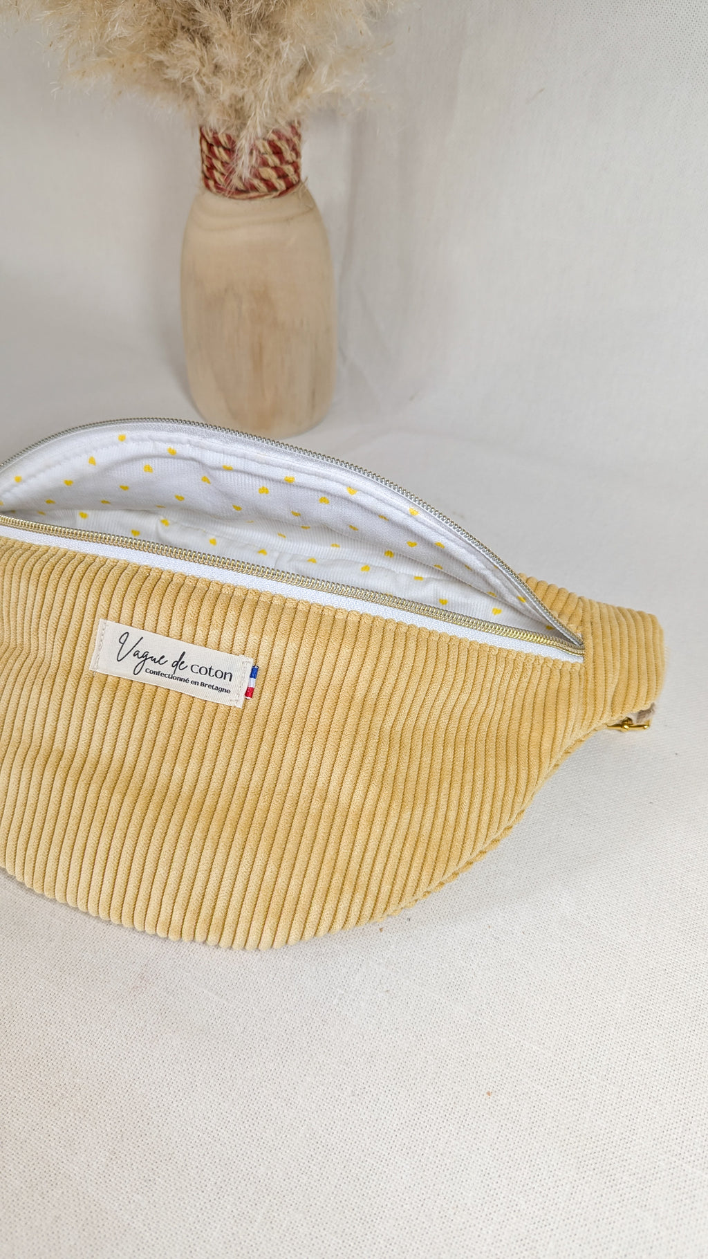 Sac banane Velours côtelé