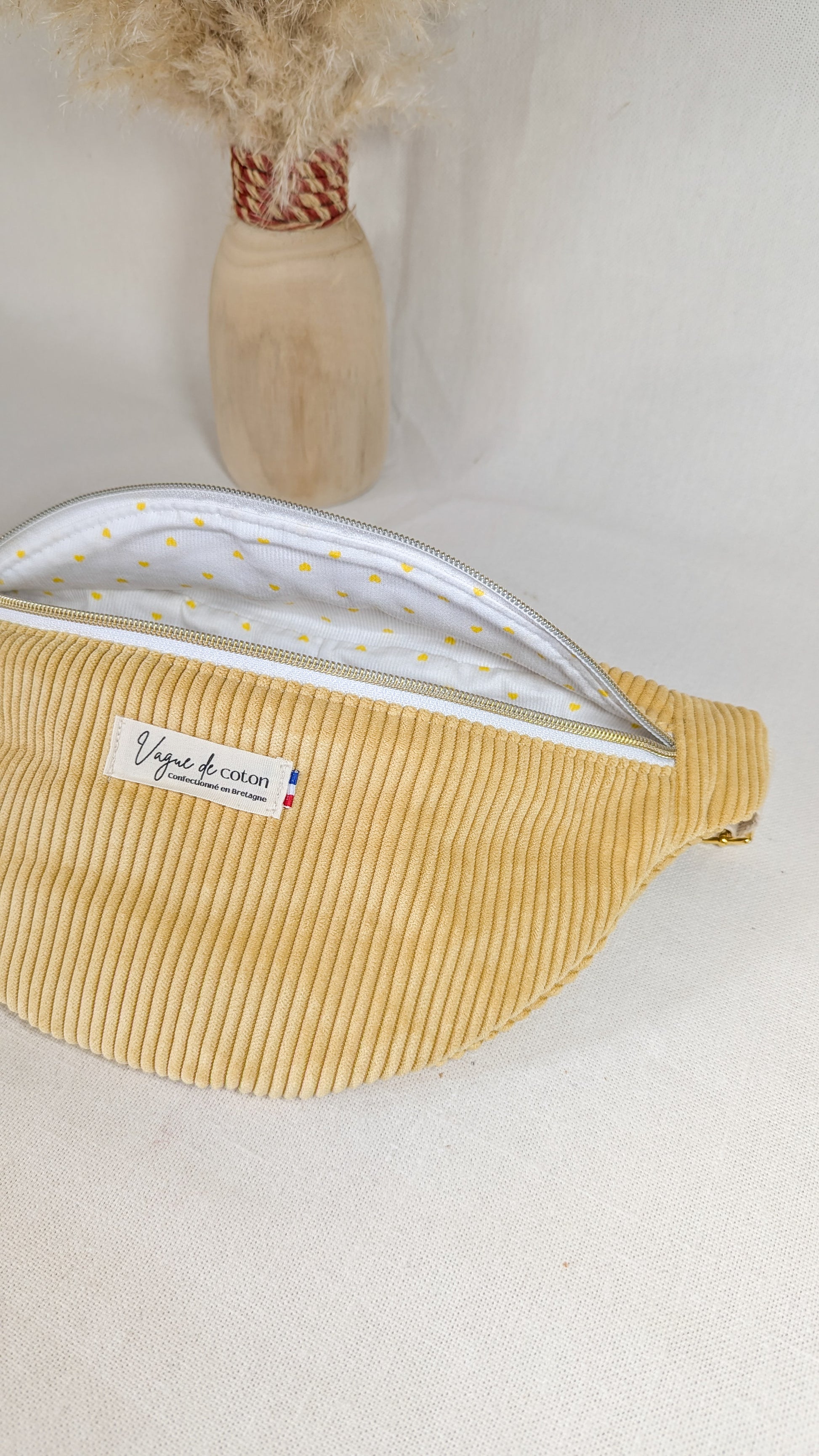 Sac banane Velours côtelé