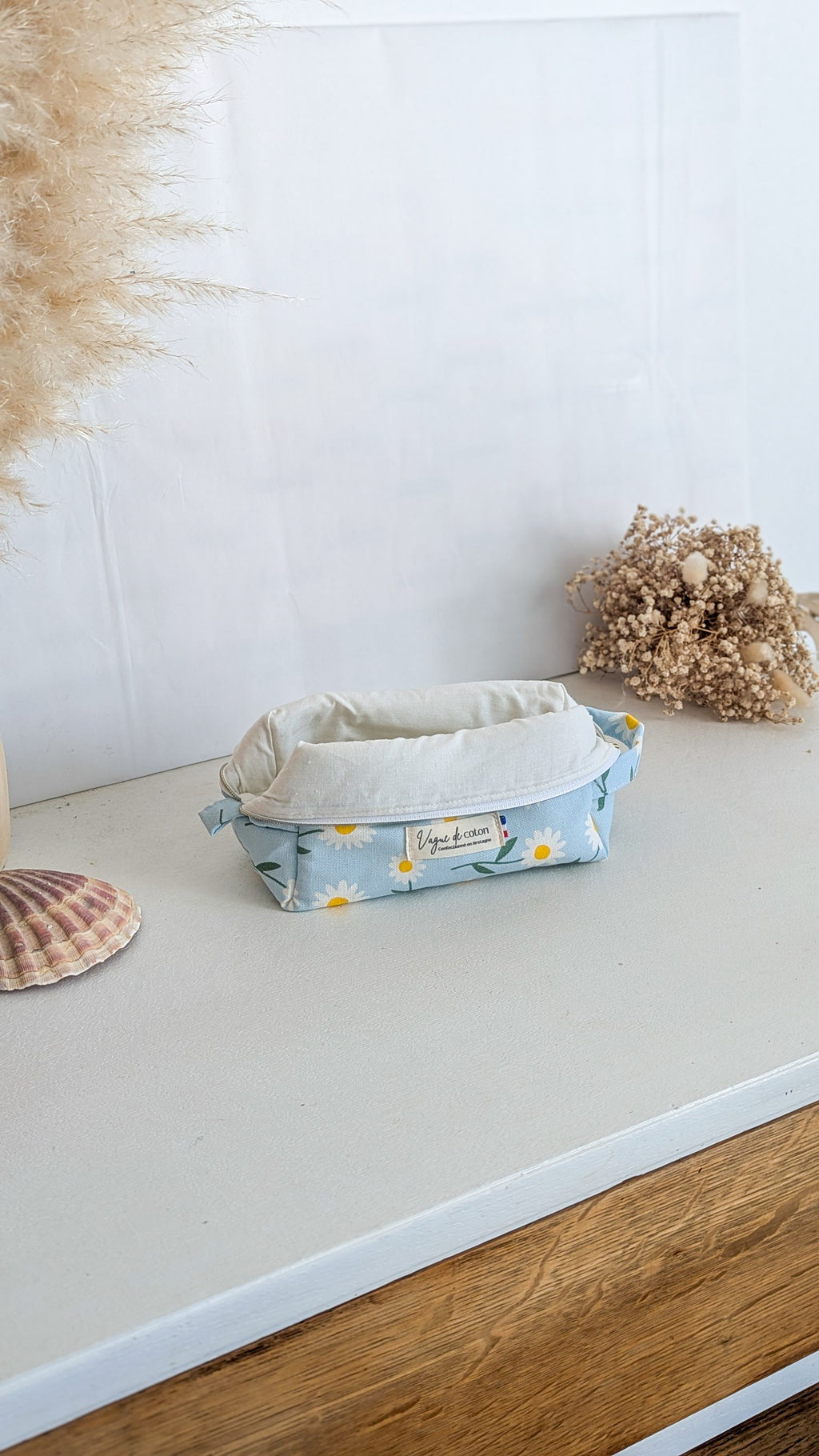 Petite trousse de toilette Marguerites