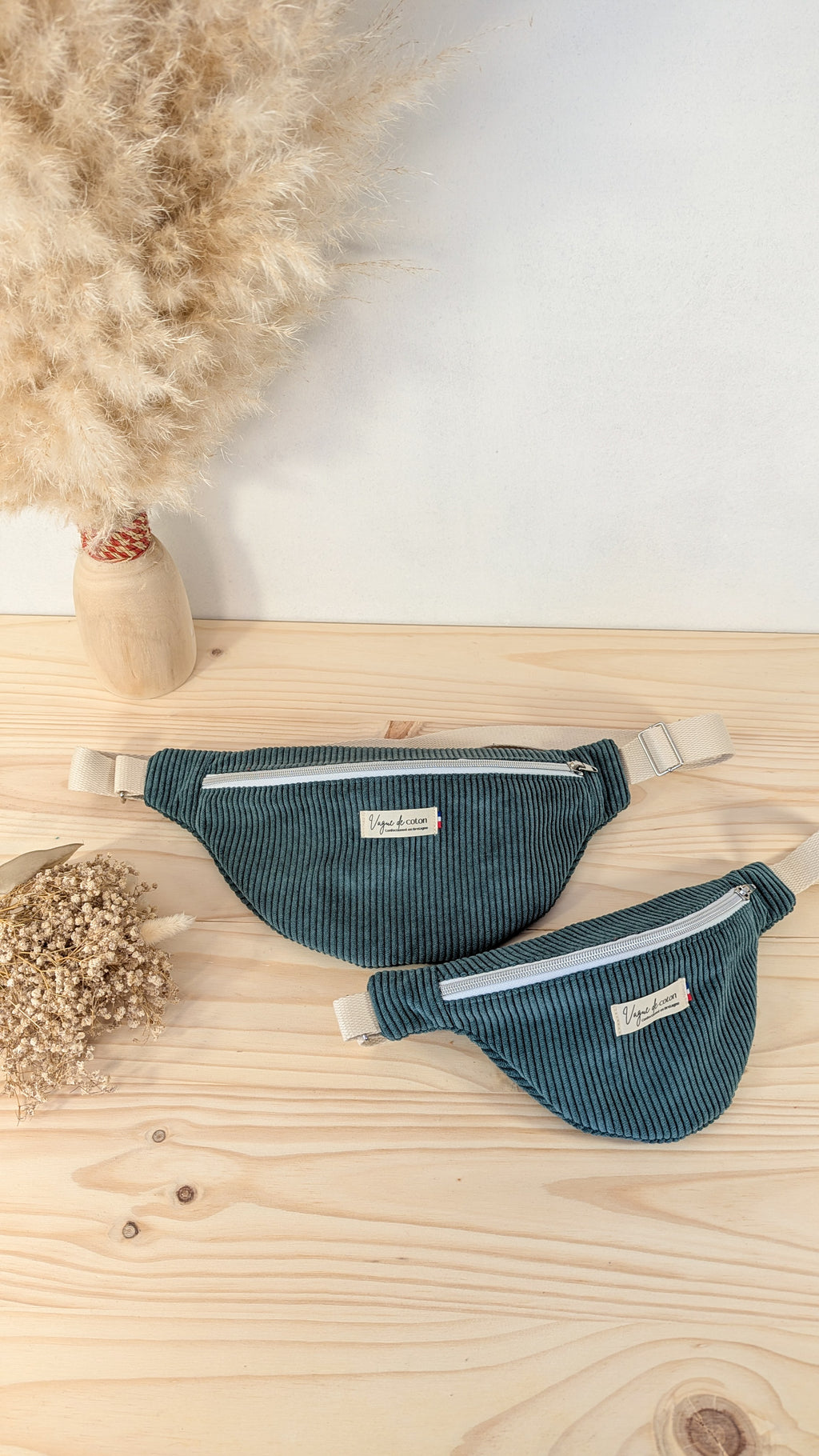 Sac banane Velours côtelé