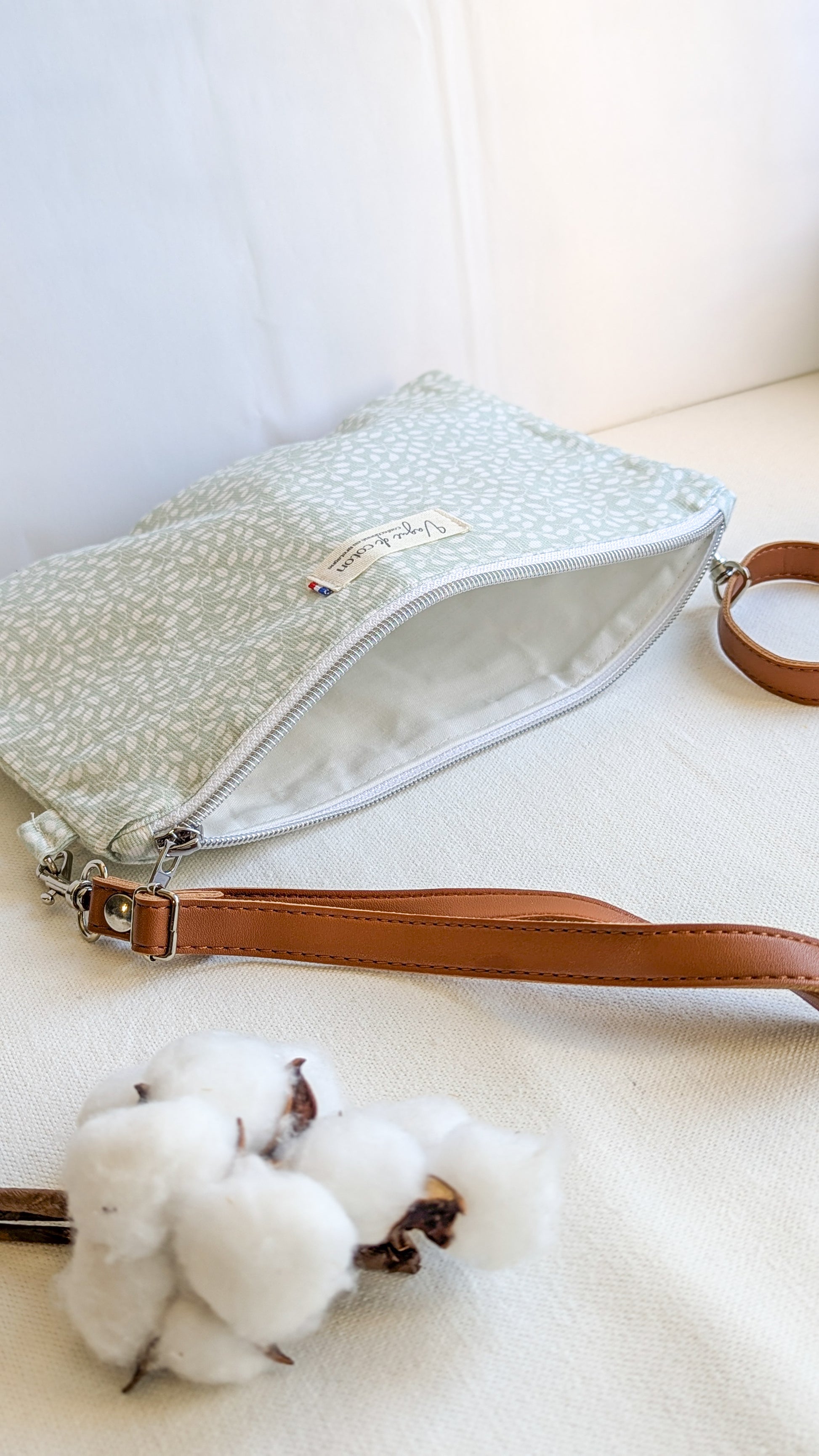 Pochette bandoulière Végétal