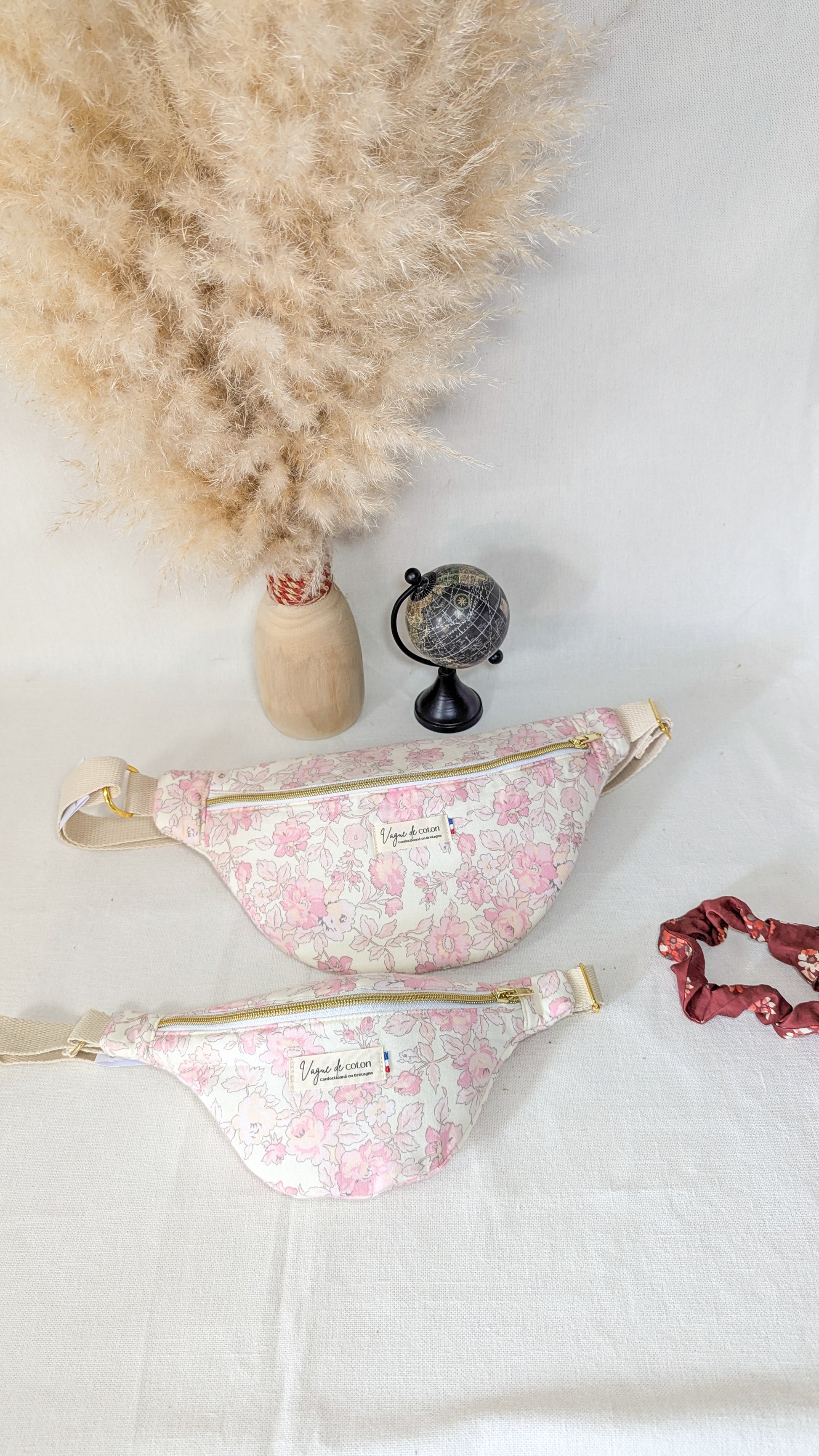 Petit sac banane Fleuri