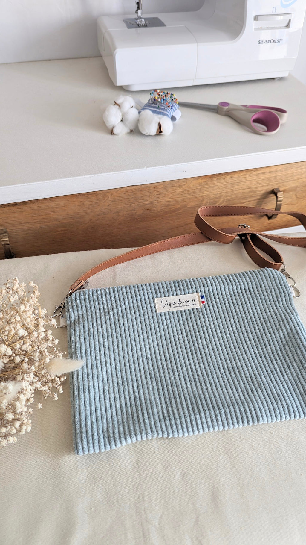 Pochette bandoulière personnalisée