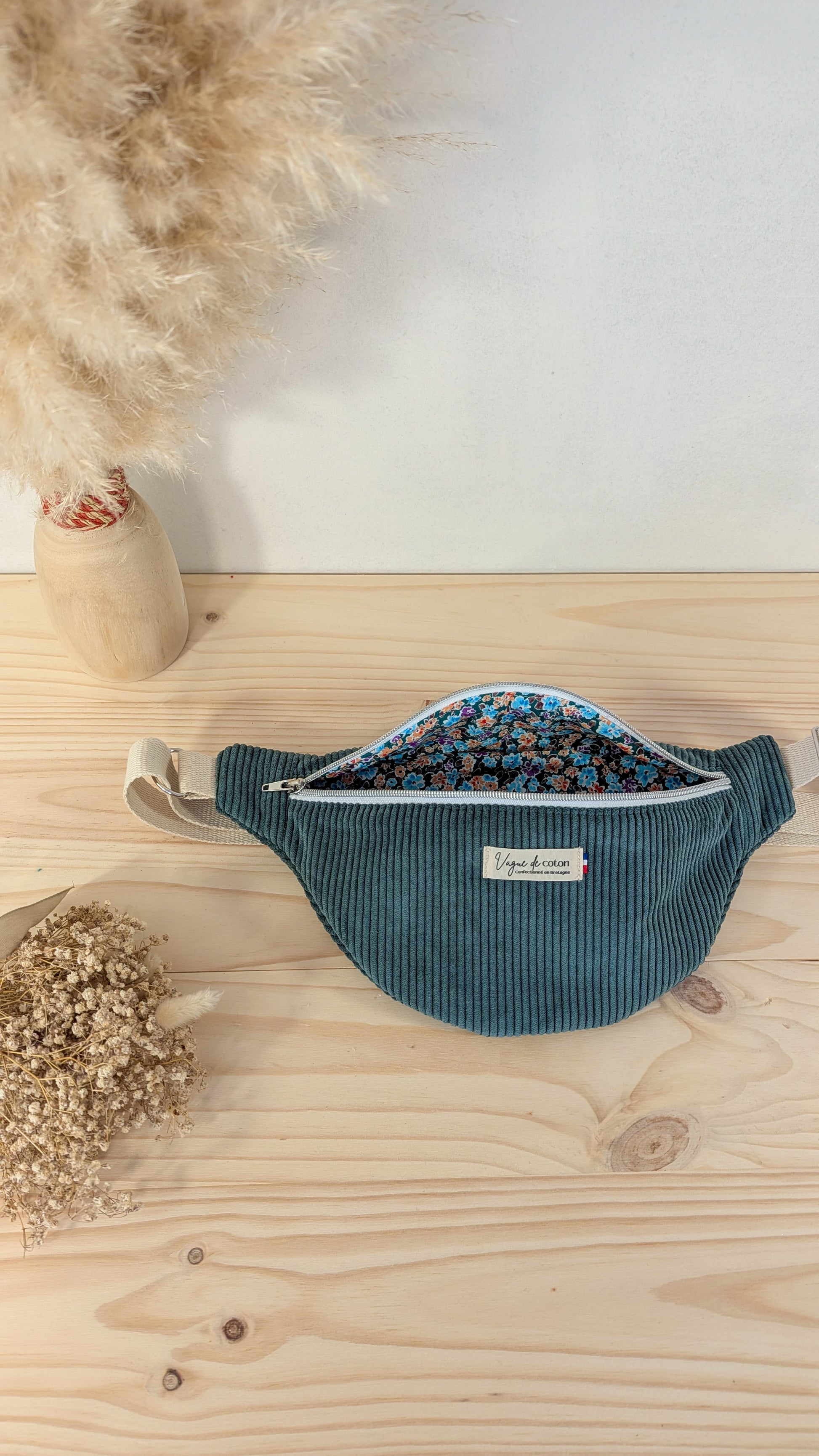 Sac banane Velours côtelé