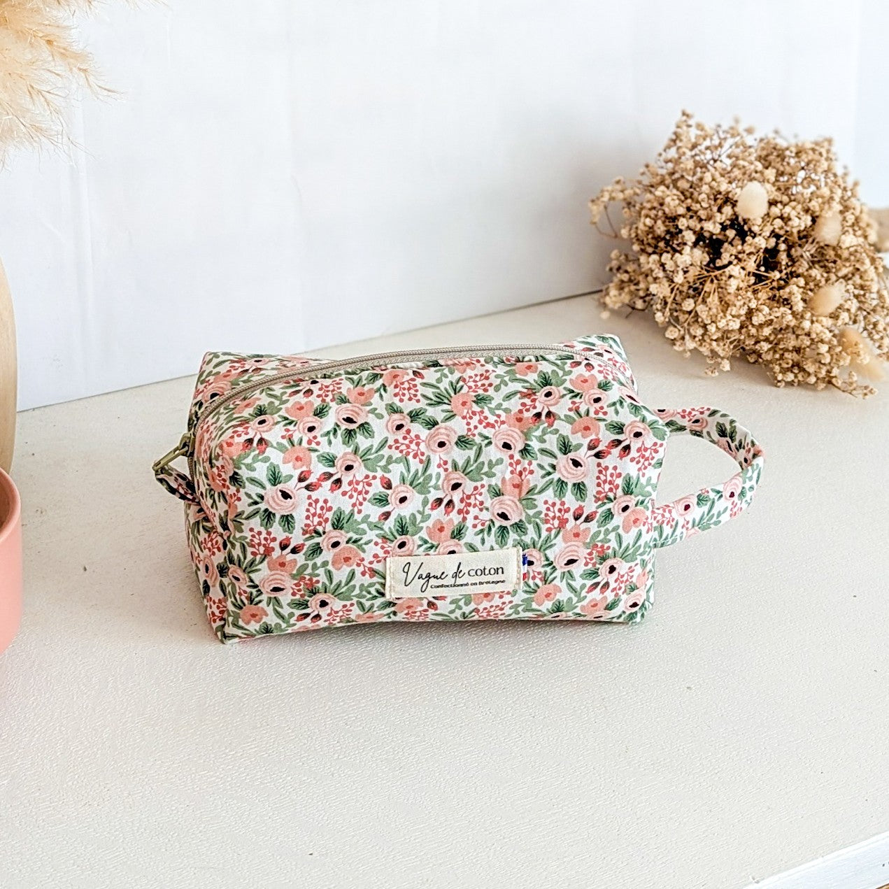 Petite trousse de toilette Roses
