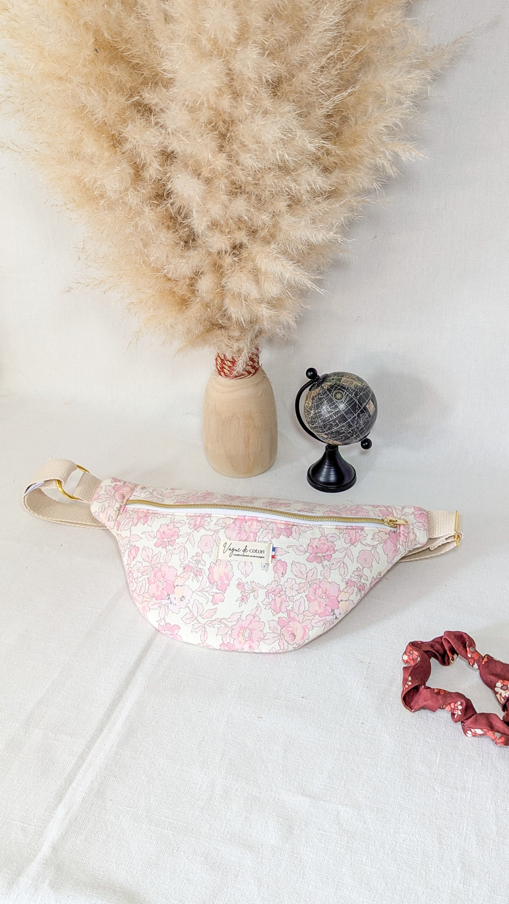 Sac banane Fleuri