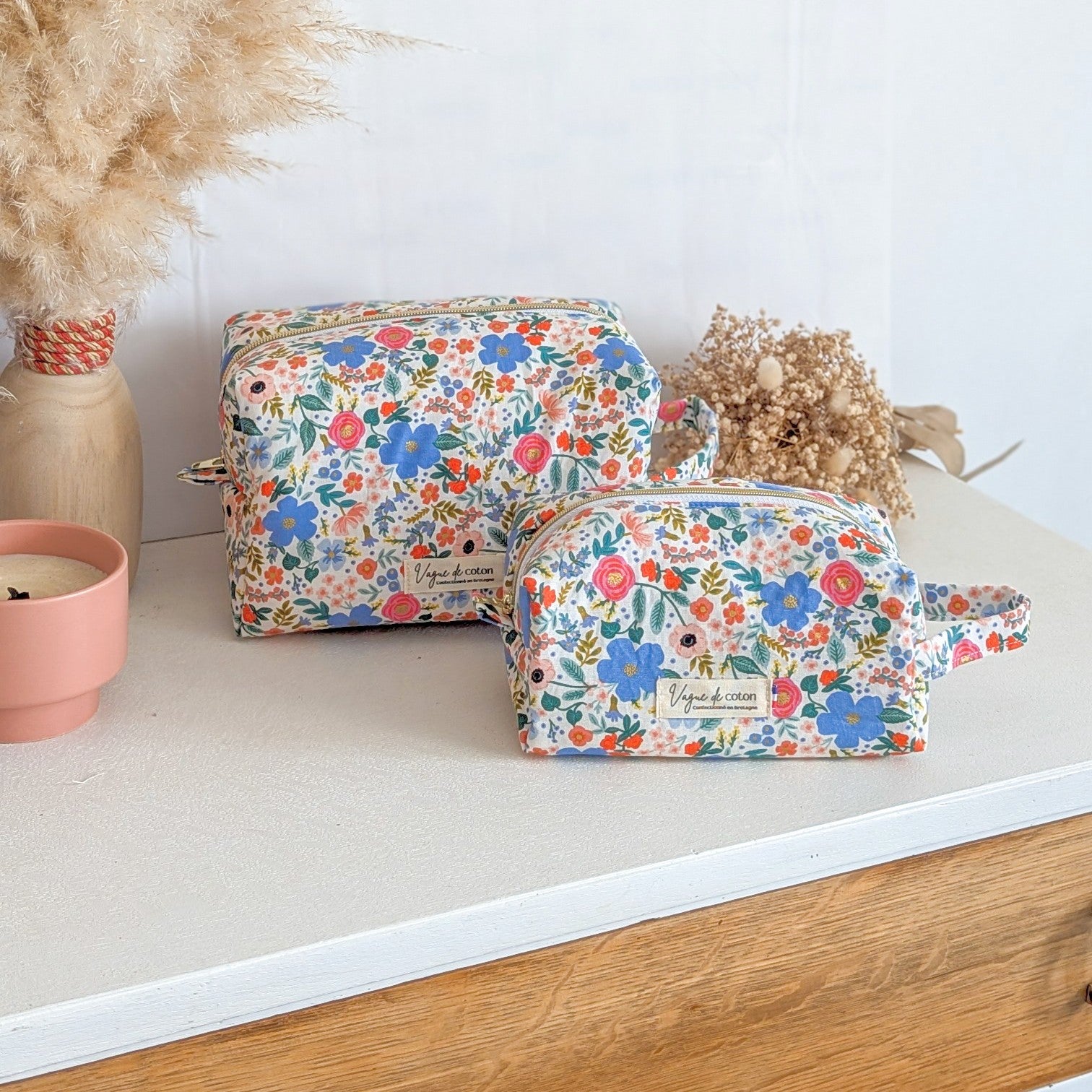 Grande trousse de toilette personnalisée