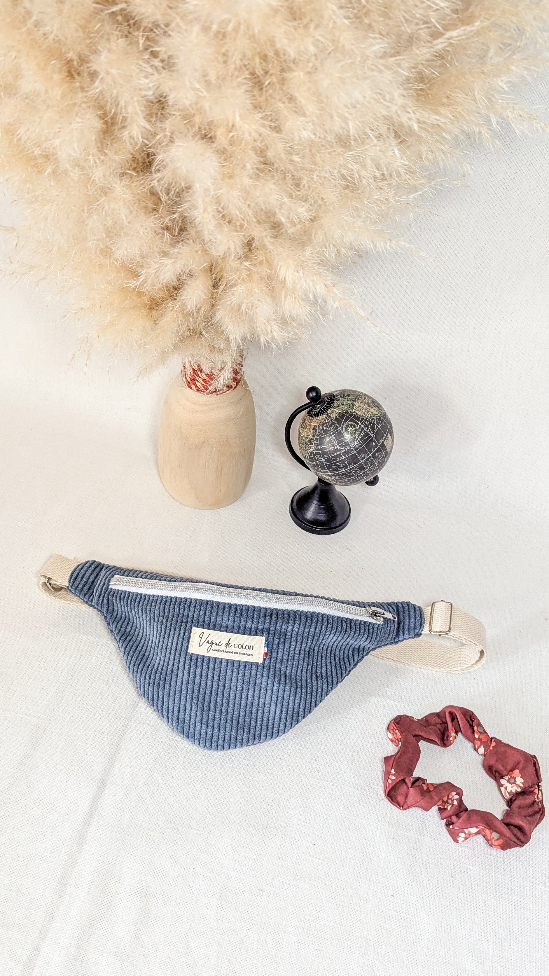 Petit Sac banane - Velours côtelé