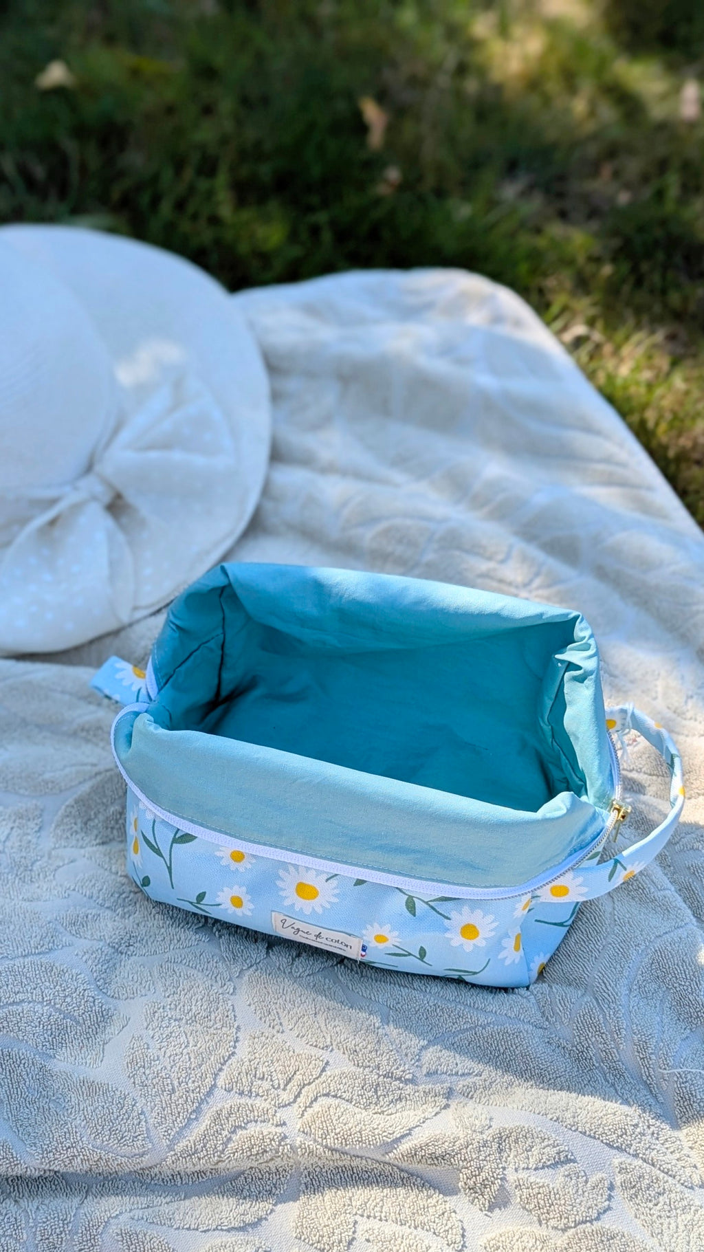 Grande trousse de toilette personnalisée