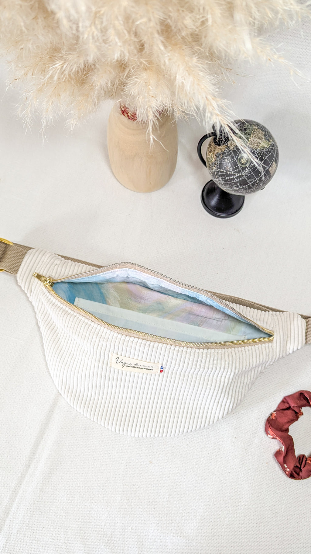 Sac banane Velours côtelé
