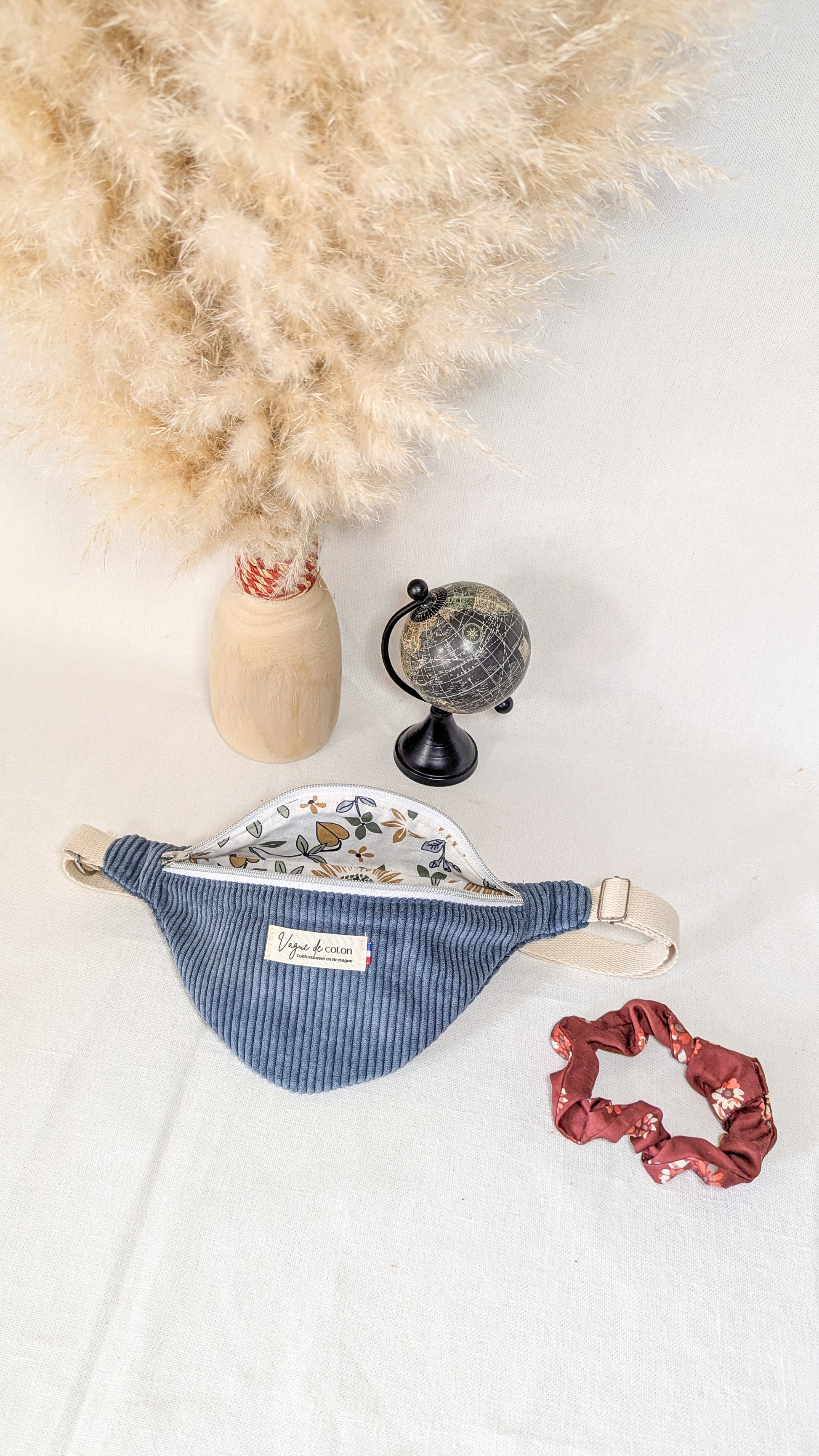 Petit Sac banane - Velours côtelé