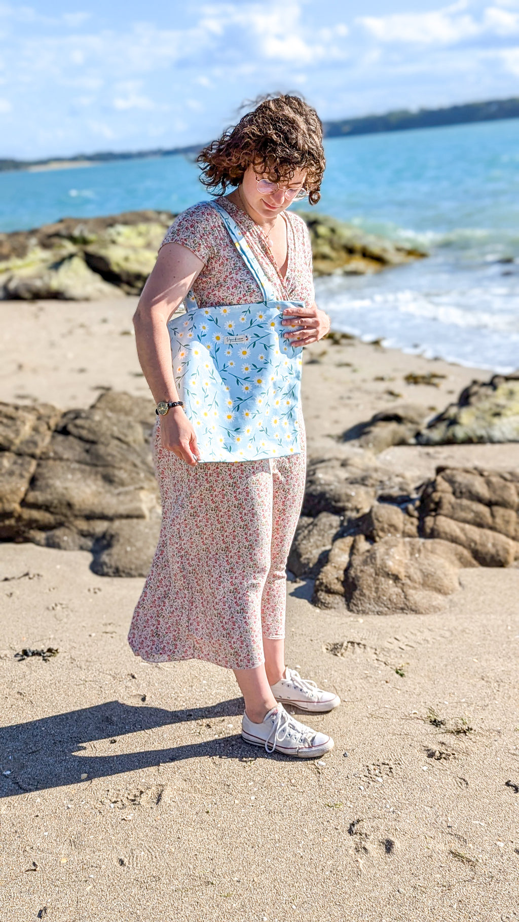 Tote bag Marguerites