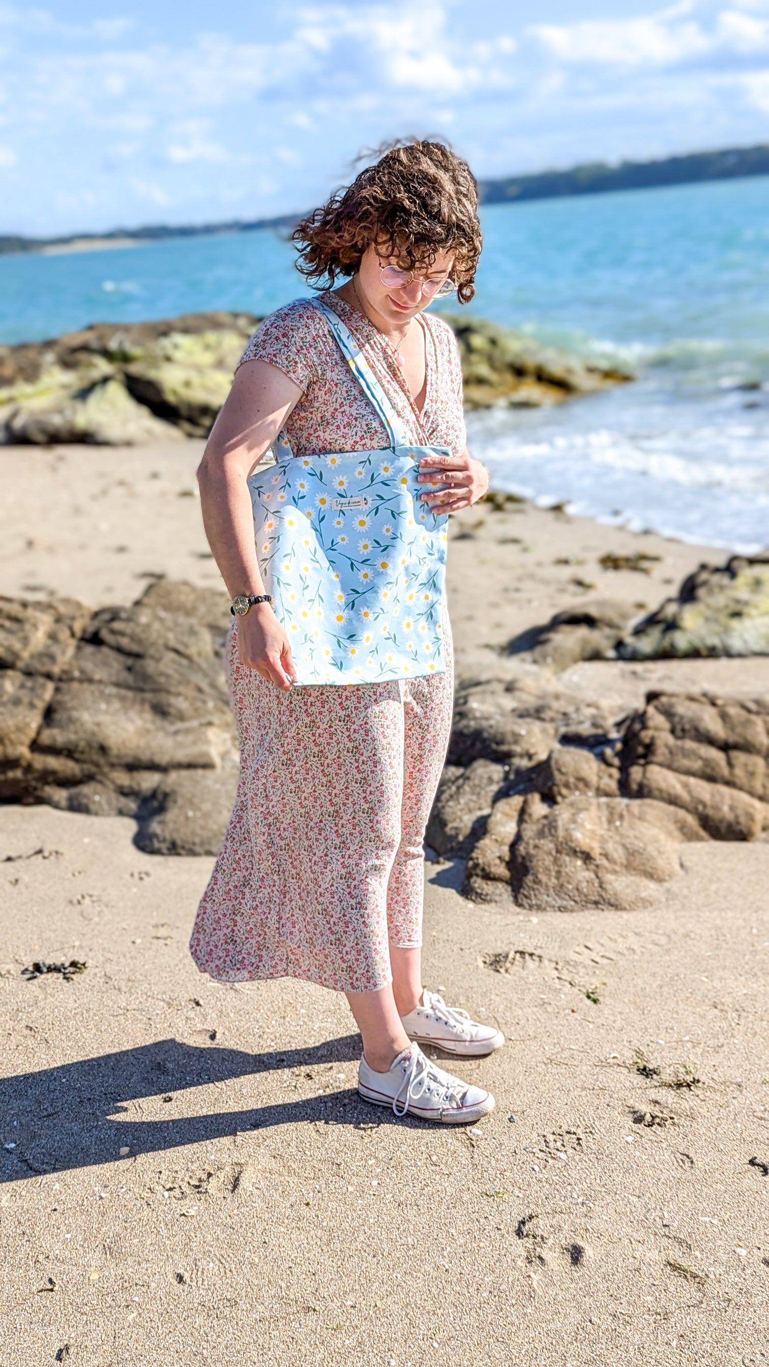 Tote bag Marguerites