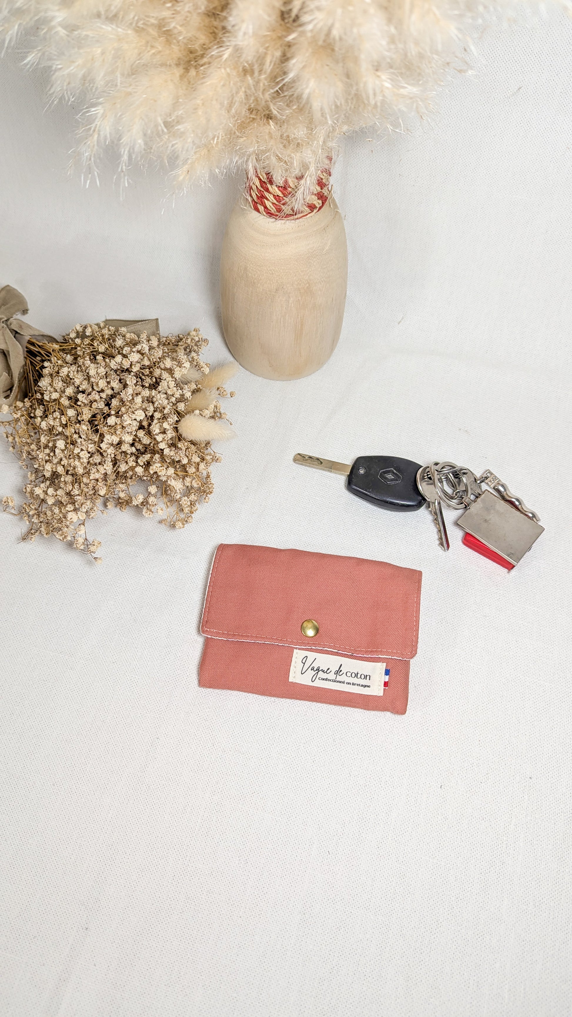 Porte-monnaie rose