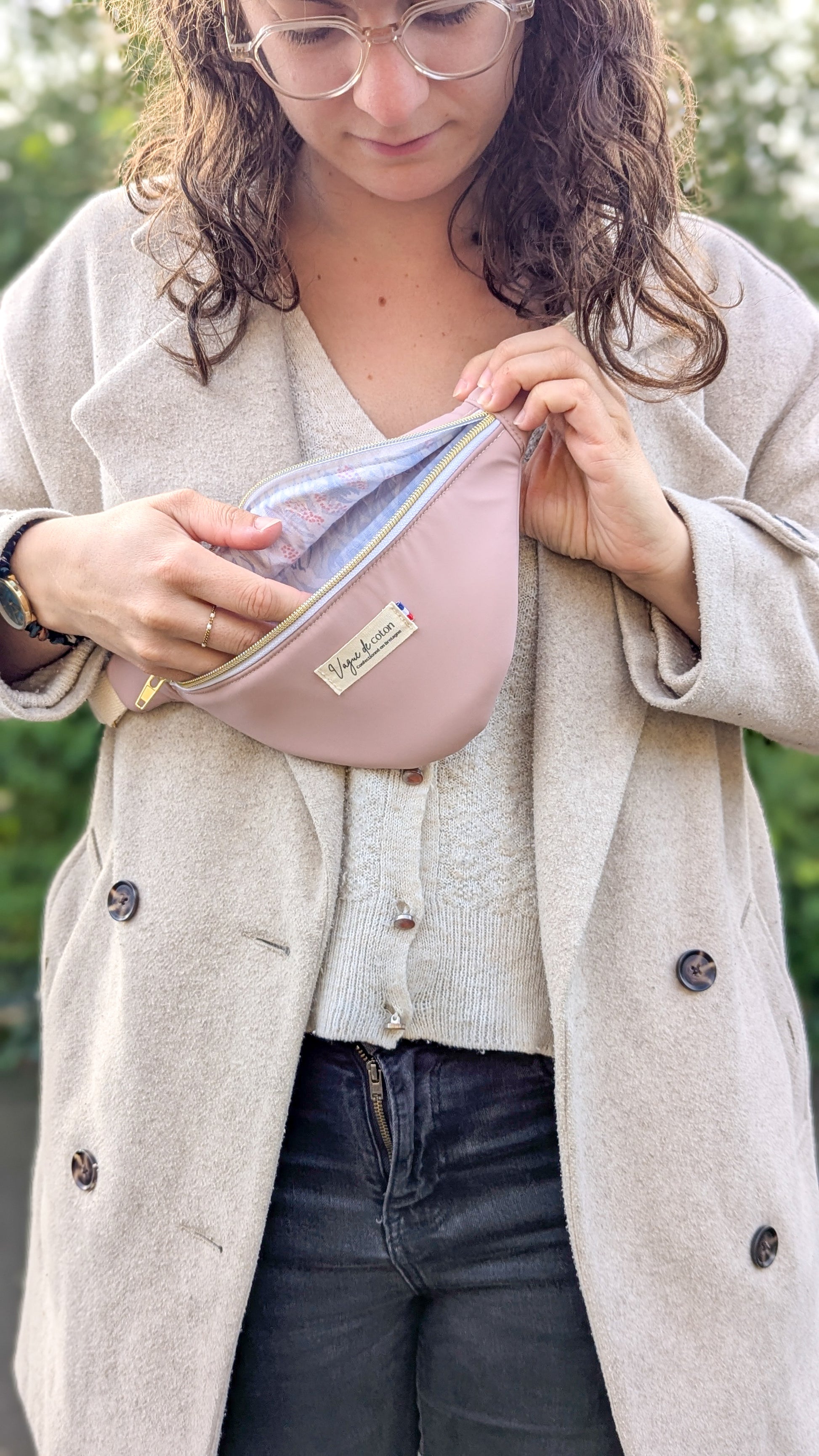 Sac banane déperlant - sur commande