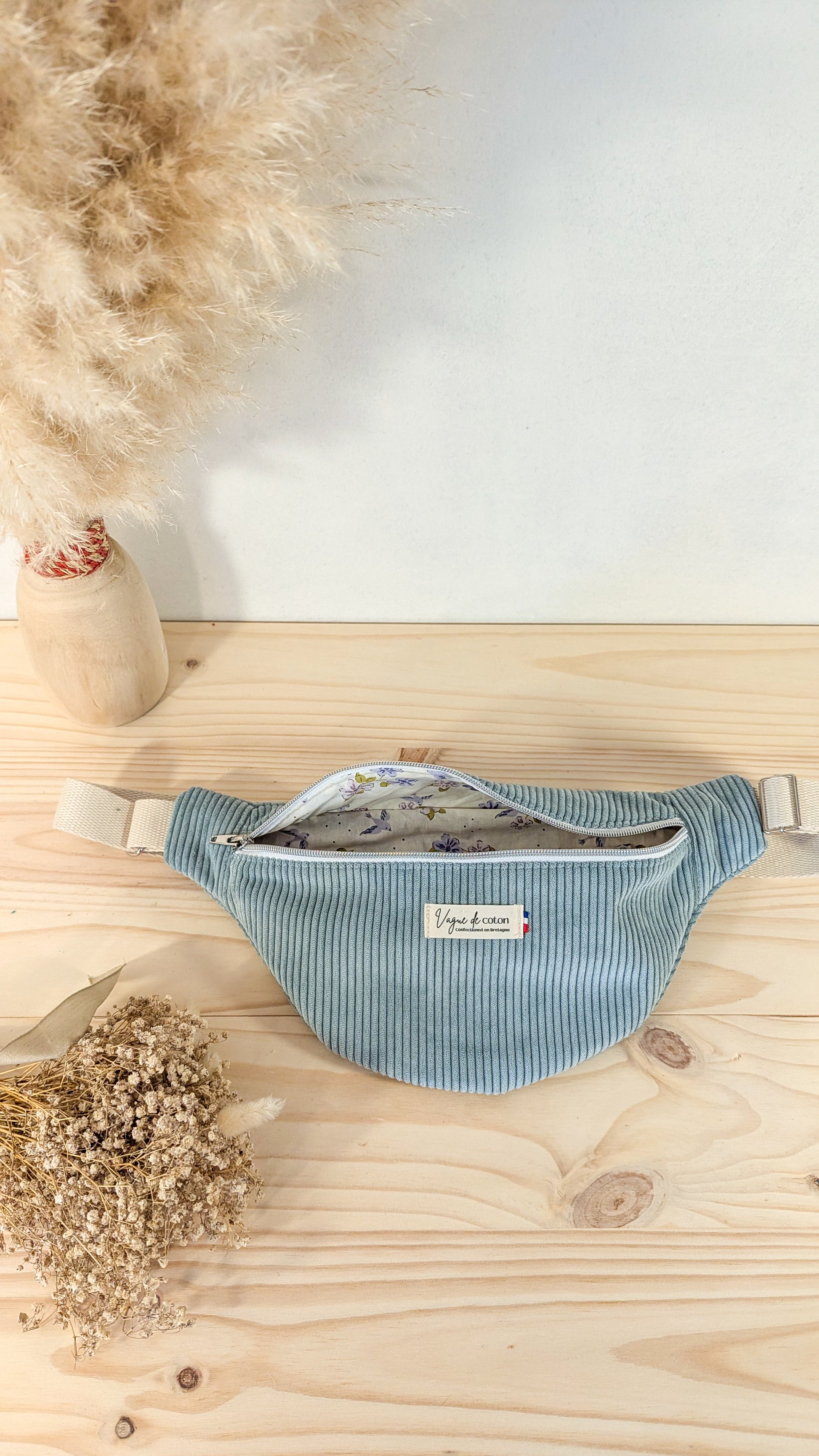 Sac banane Velours côtelé