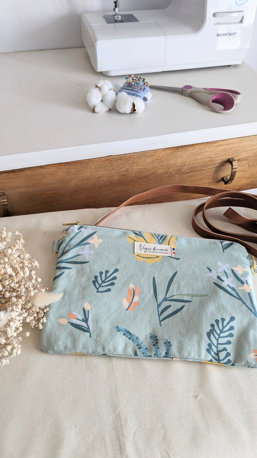 Pochette bandoulière personnalisée