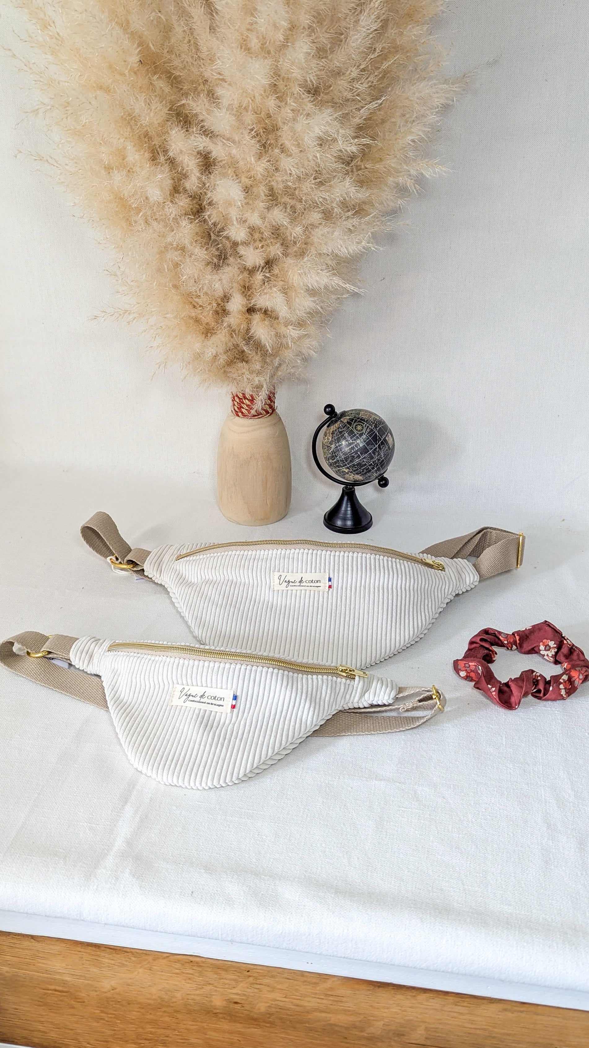 Petit Sac banane - Velours côtelé