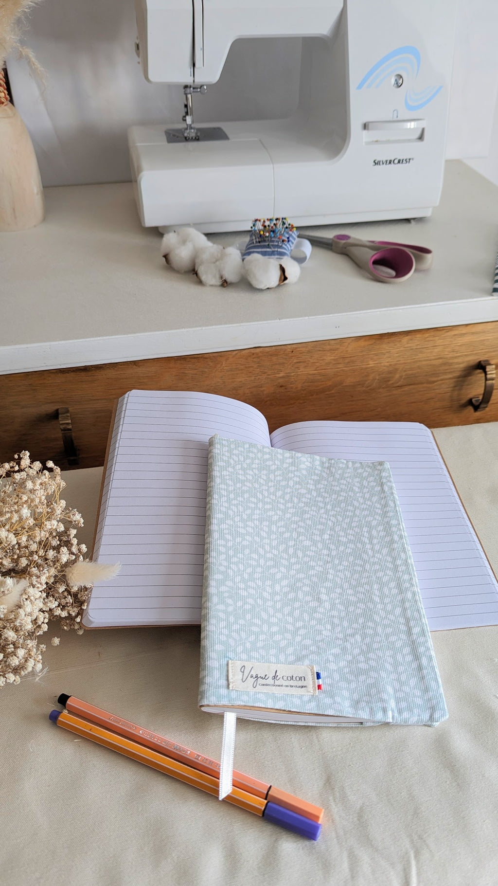 Carnet de notes - plusieurs coloris