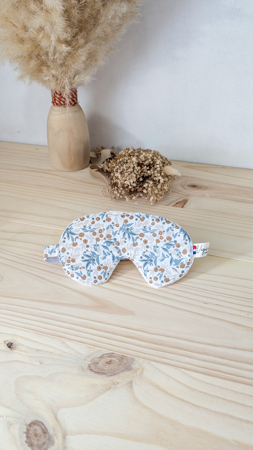 Masque de nuit Feuillage bleu