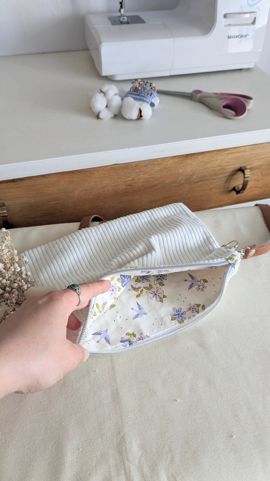 Pochette bandoulière personnalisée