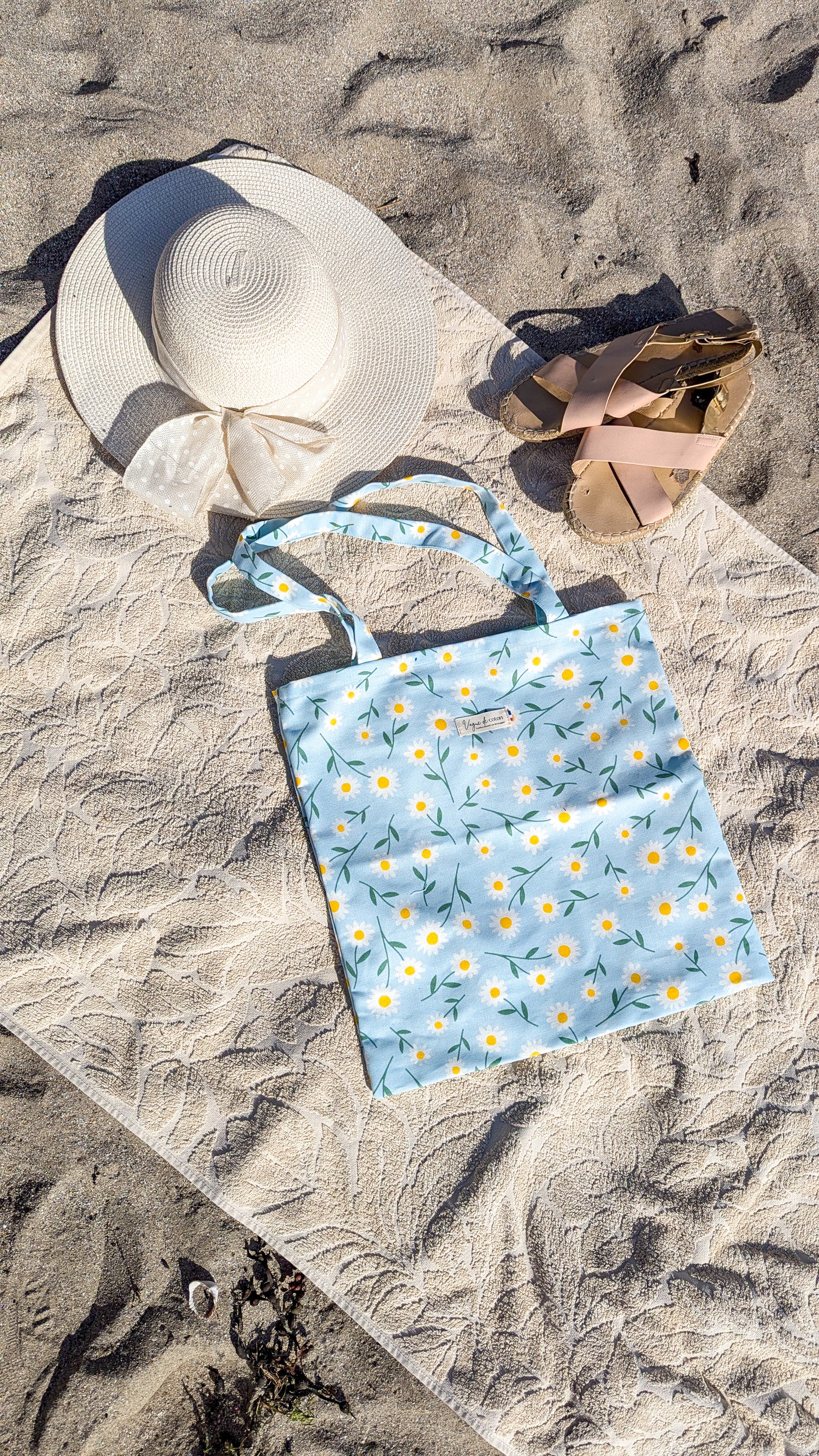 Tote bag Marguerites