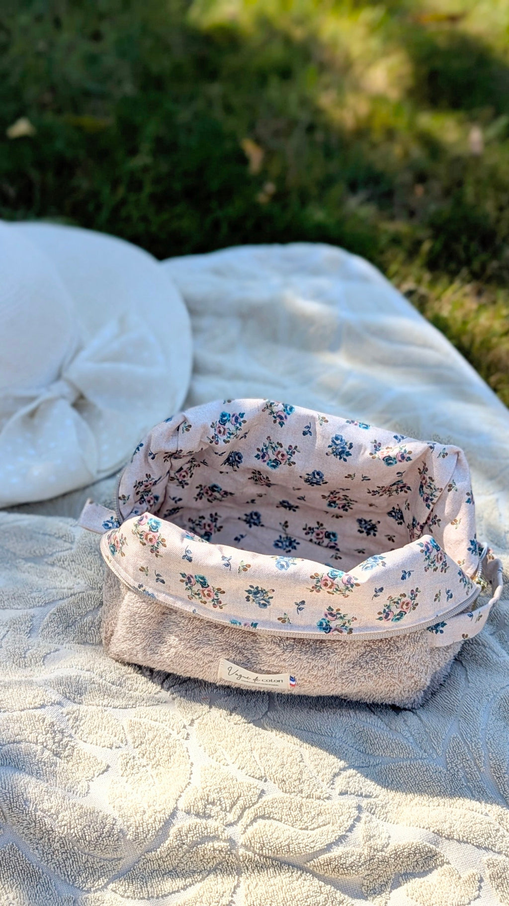 Grande trousse de toilette personnalisée