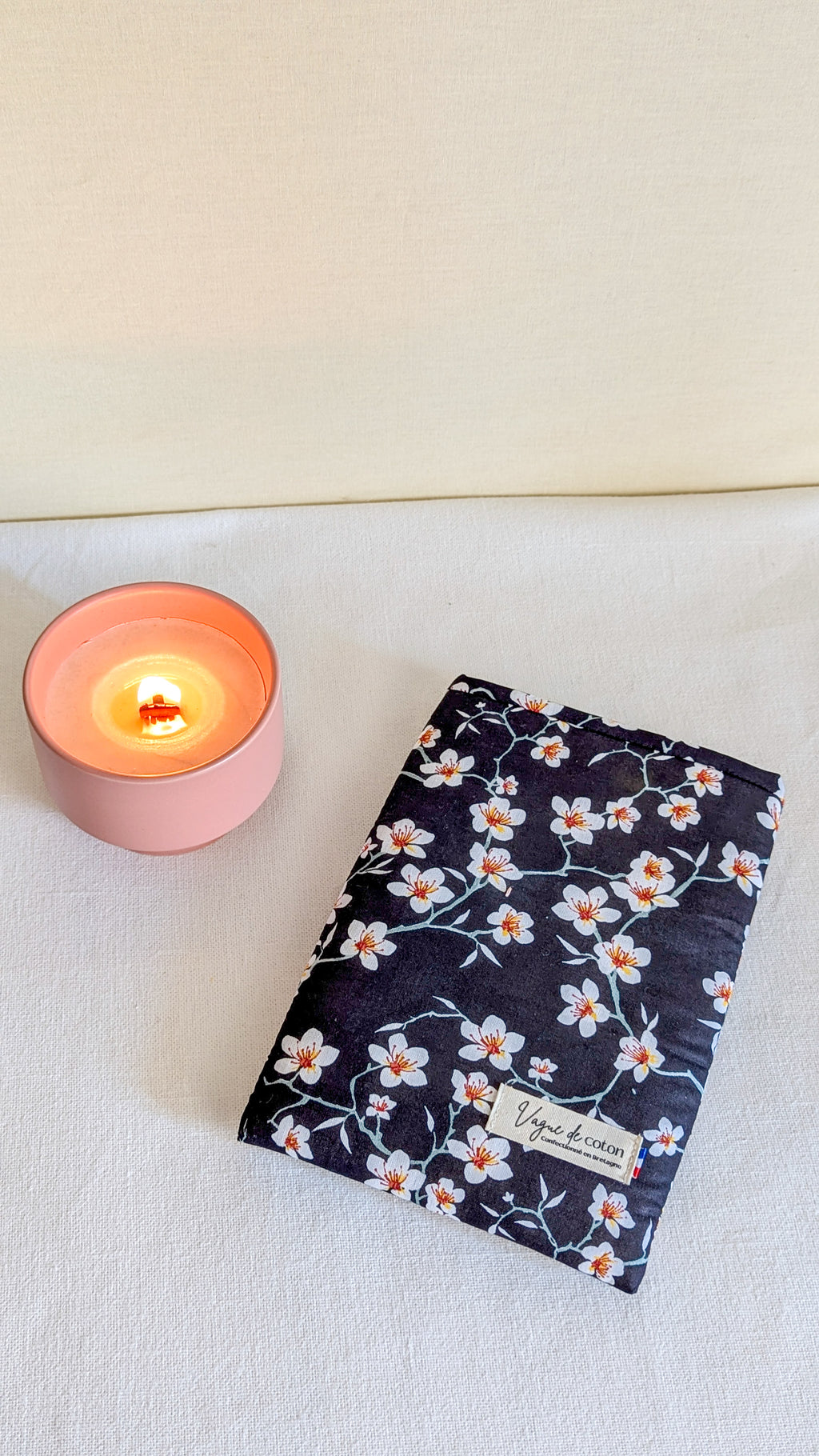 Pochette à livre Fleurs d'amandiers