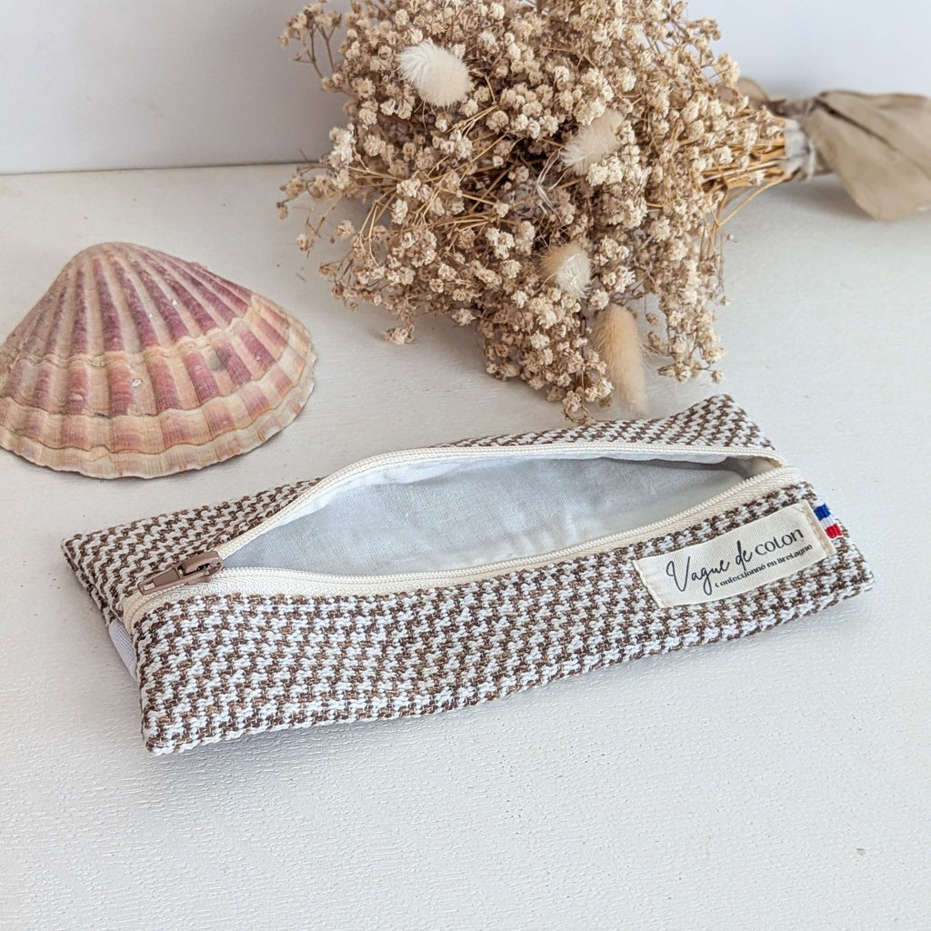 Trousse avec élastique Jacquard