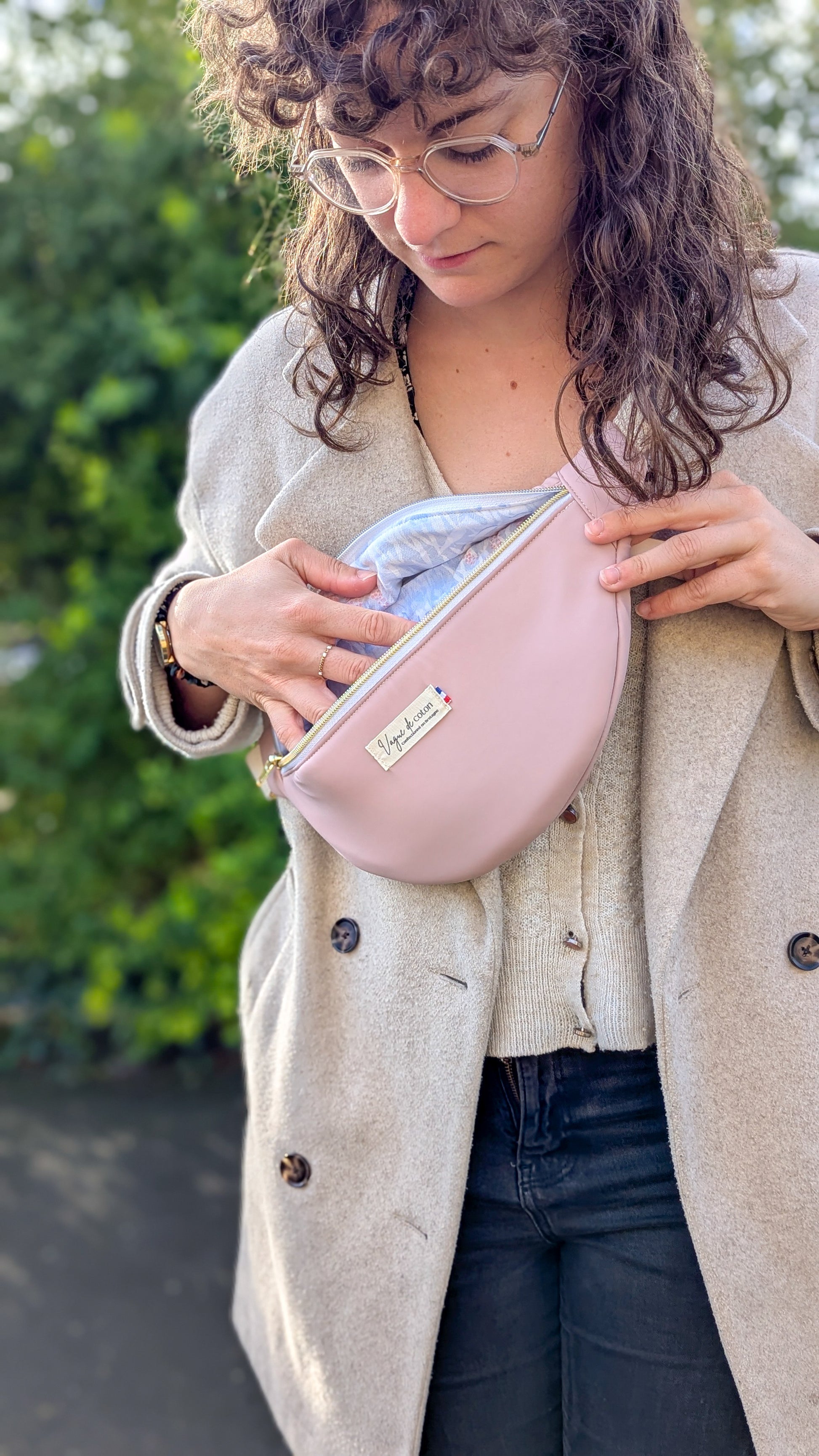 Sac banane déperlant - sur commande