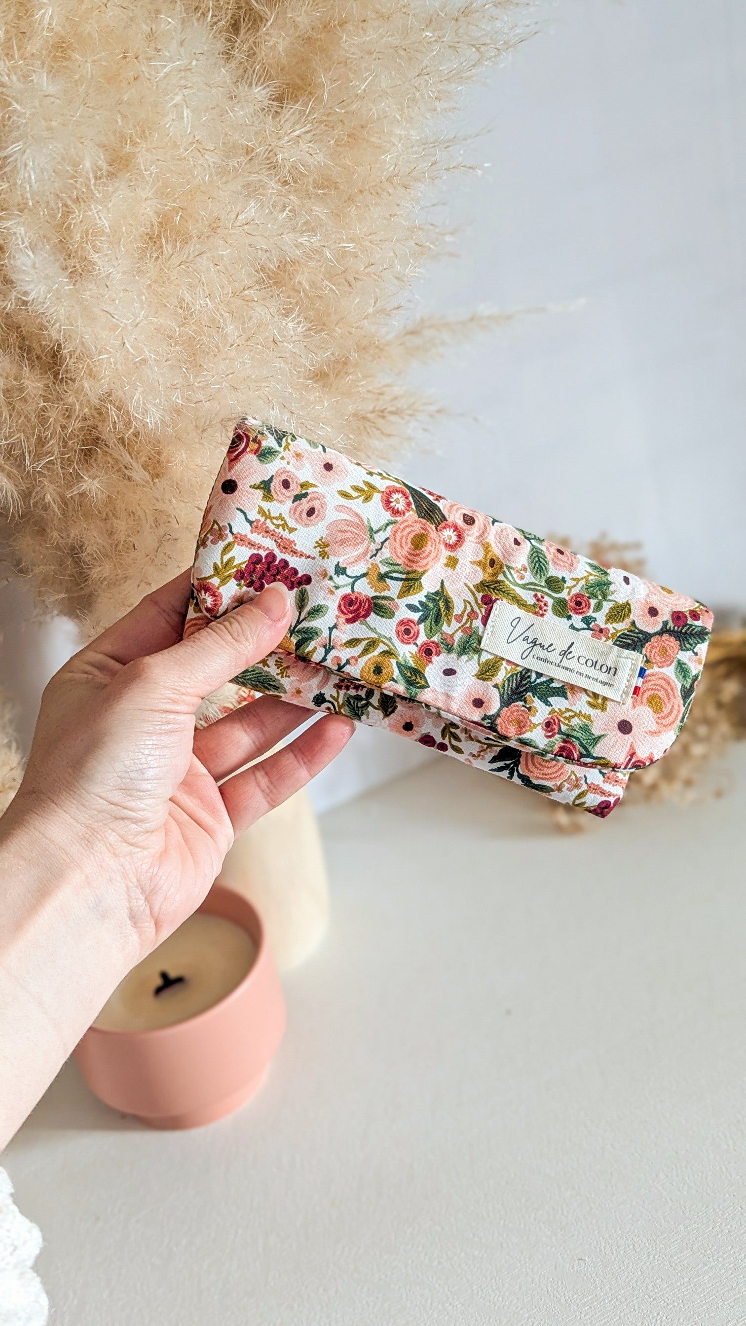 Etui à lunettes Jardin fleuri