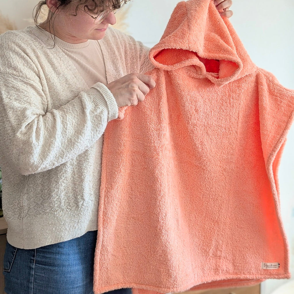 Poncho de bain Enfant en éponge