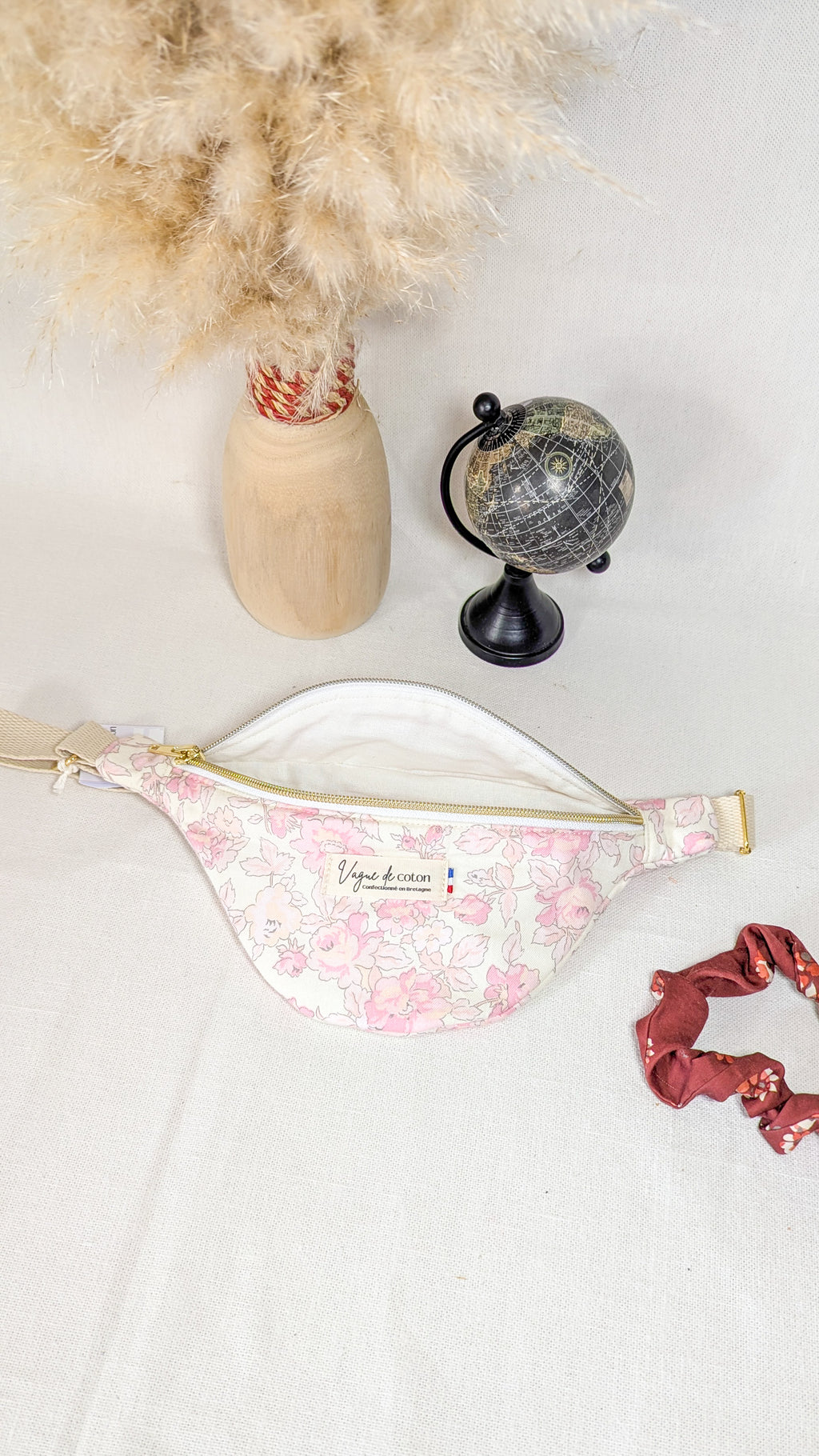 Petit sac banane Fleuri
