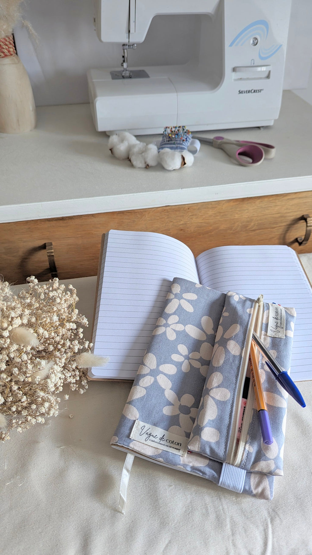 Trousse avec élastique personnalisée