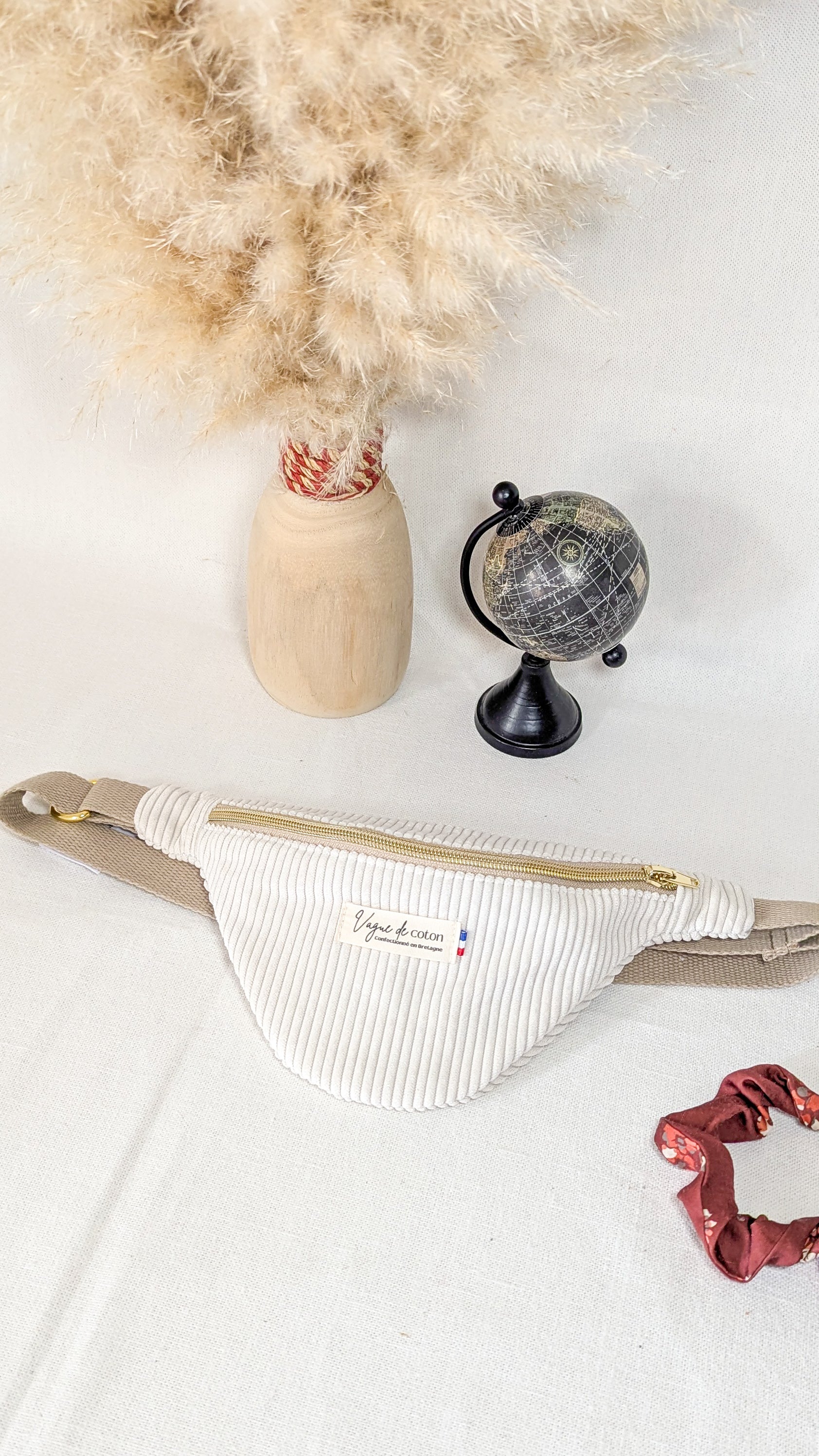 Petit Sac banane - Velours côtelé