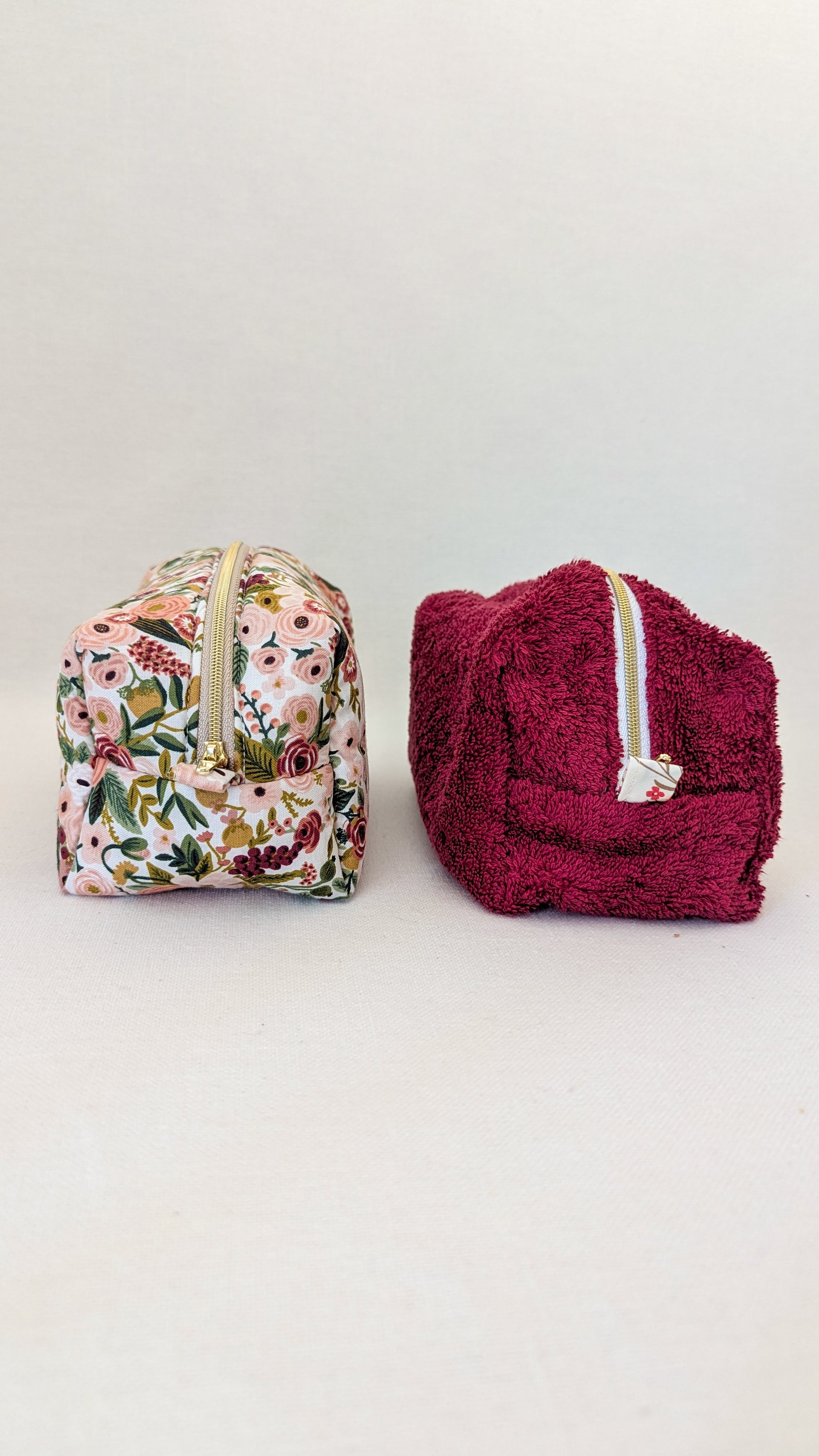 Petite trousse de toilette Jardin fleuri