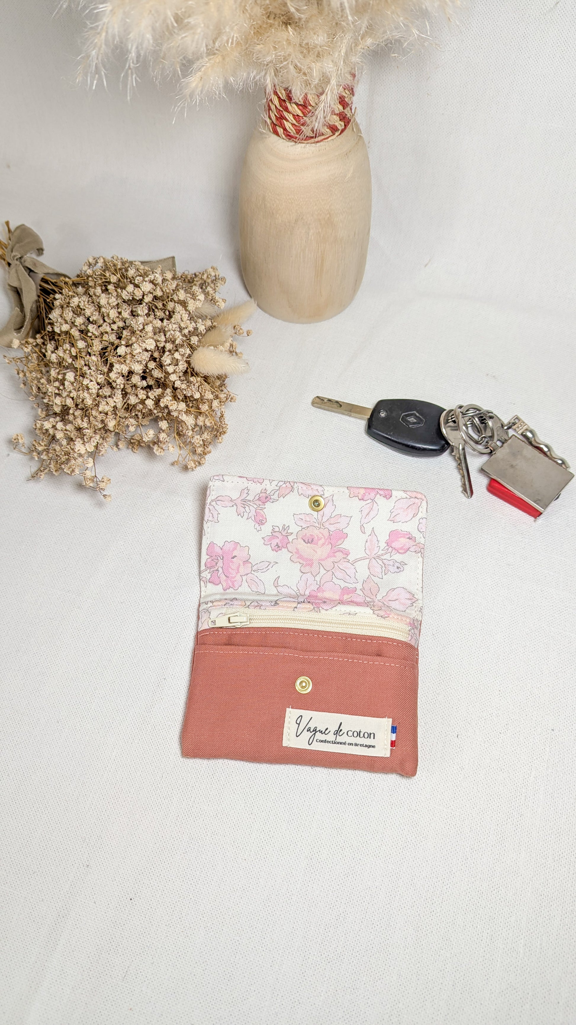 Porte-monnaie rose