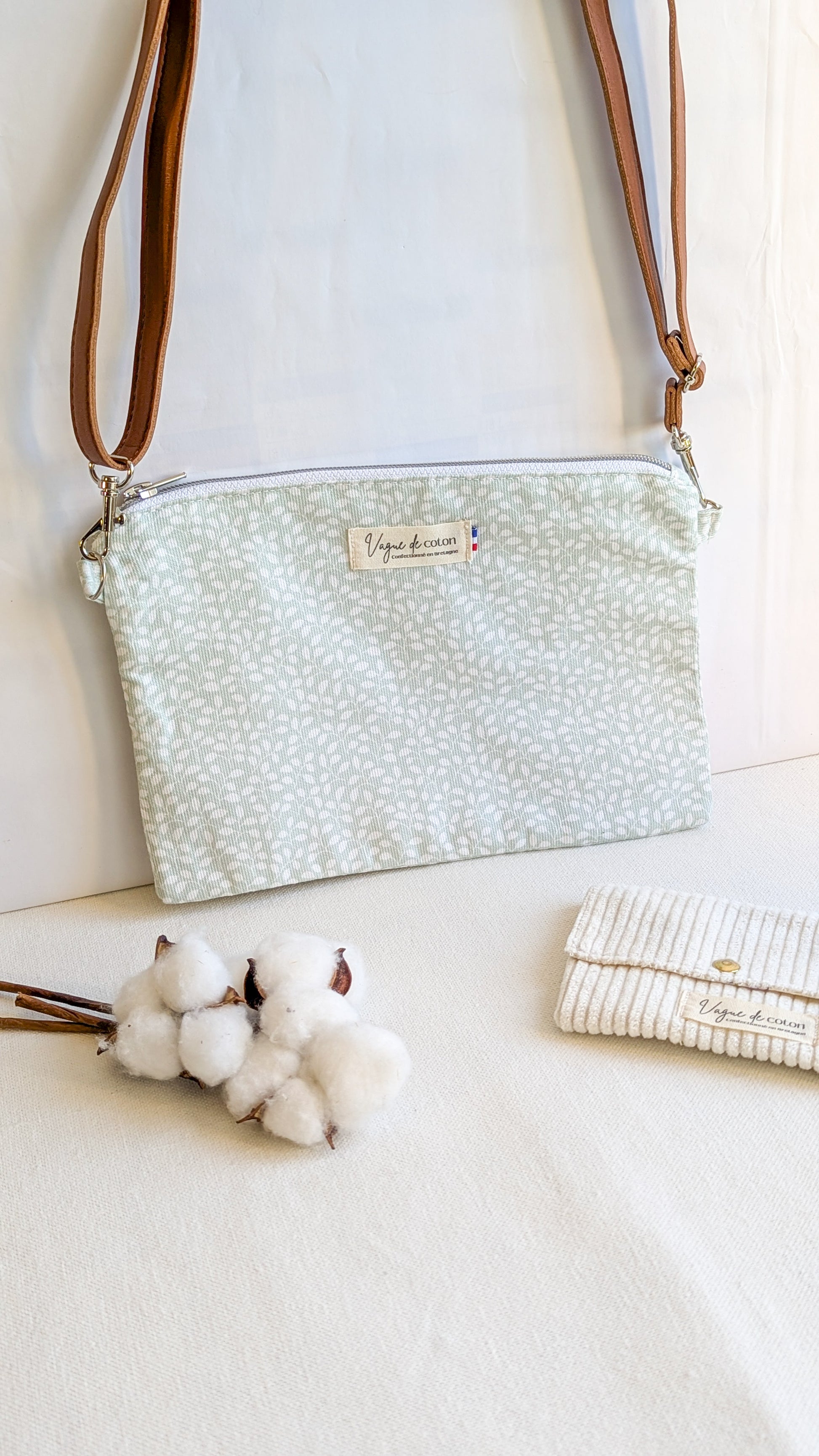 Pochette bandoulière Végétal