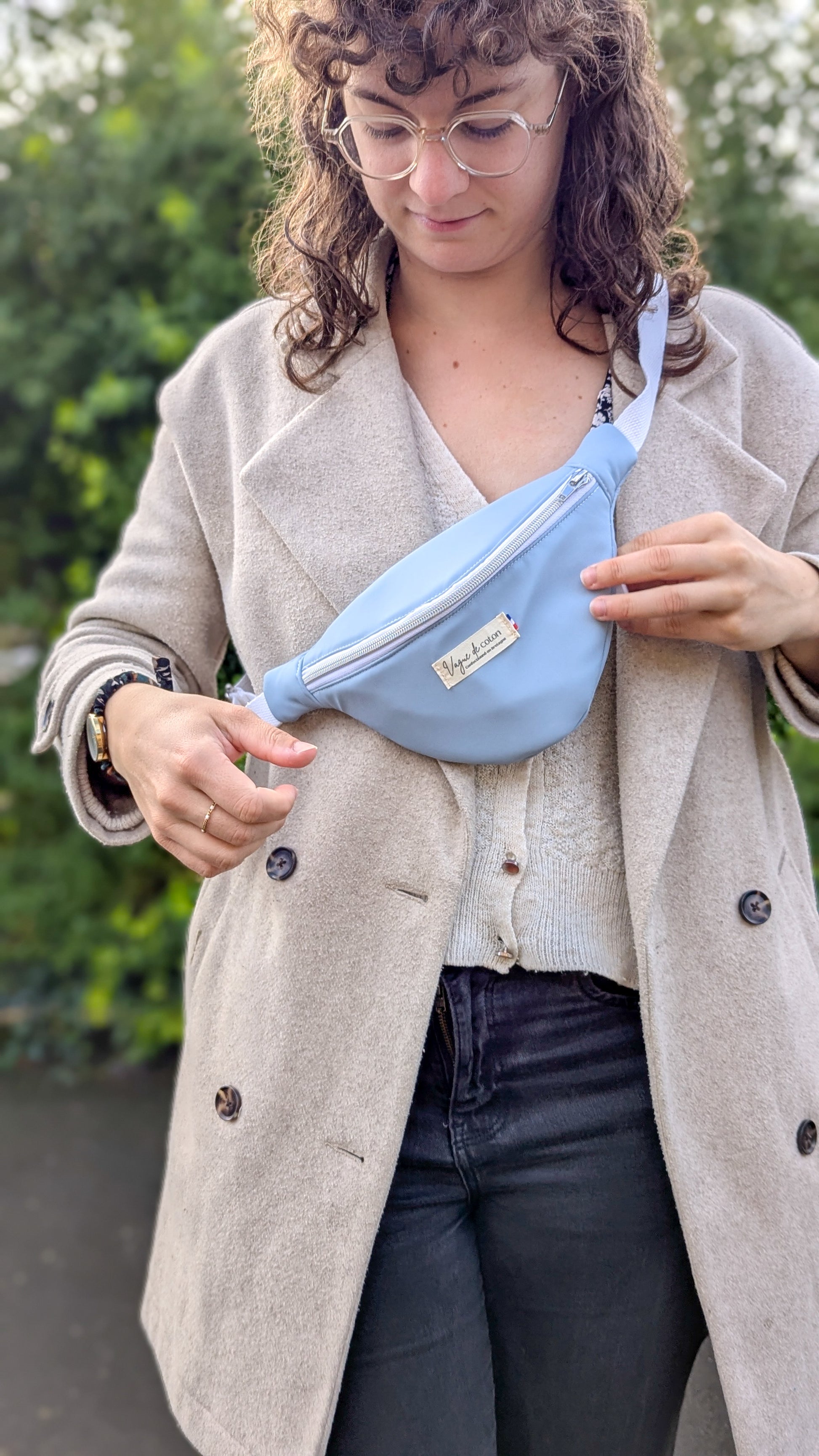 Sac banane déperlant - sur commande