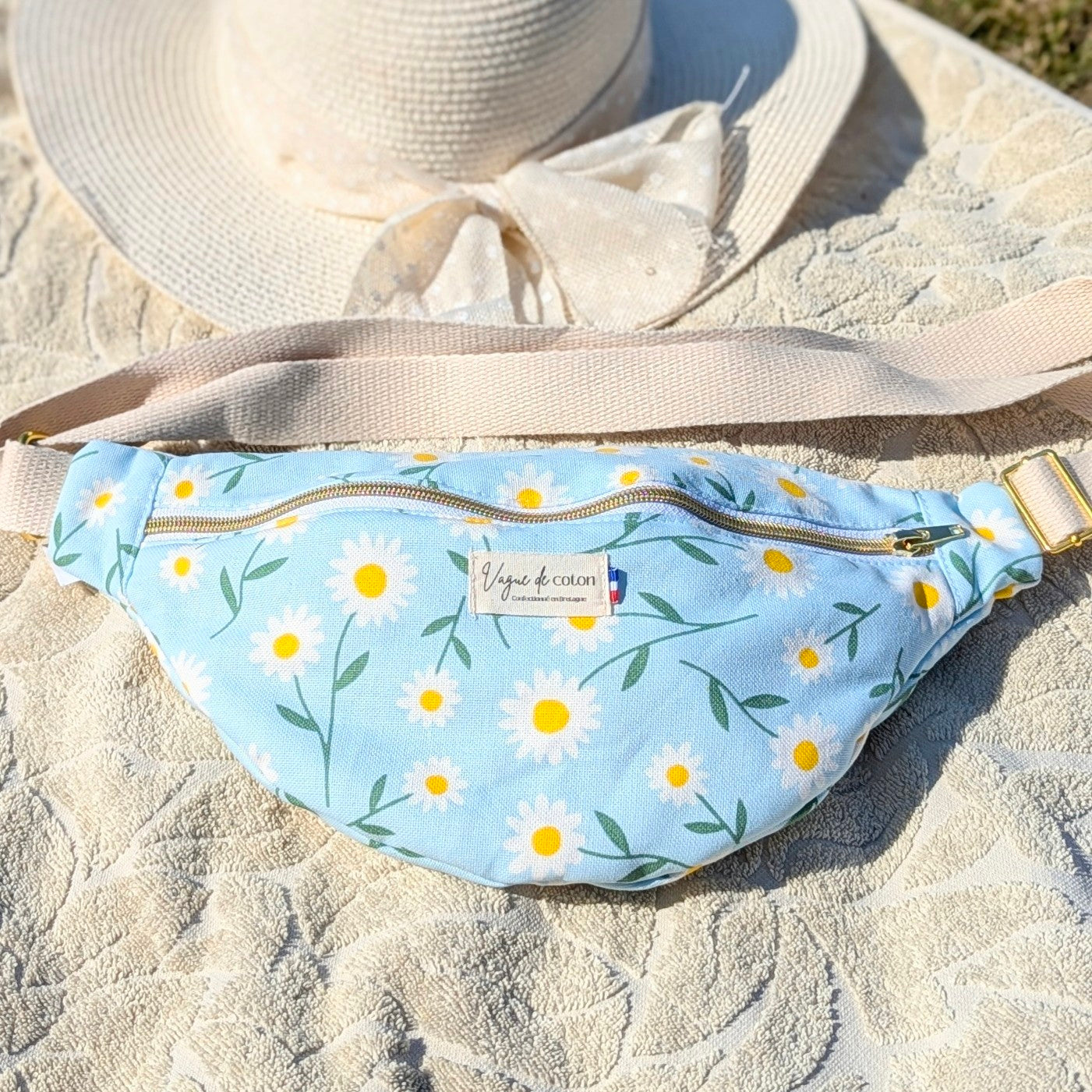 Sac banane Marguerites