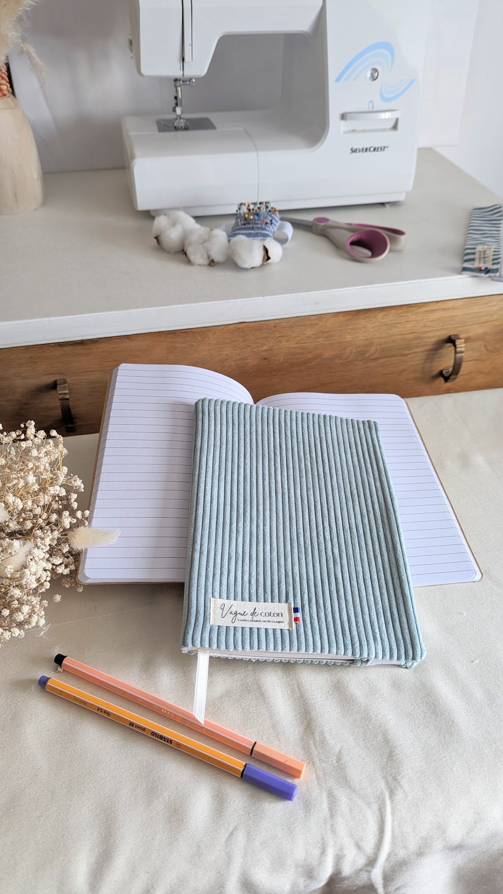 Carnet de notes - plusieurs coloris