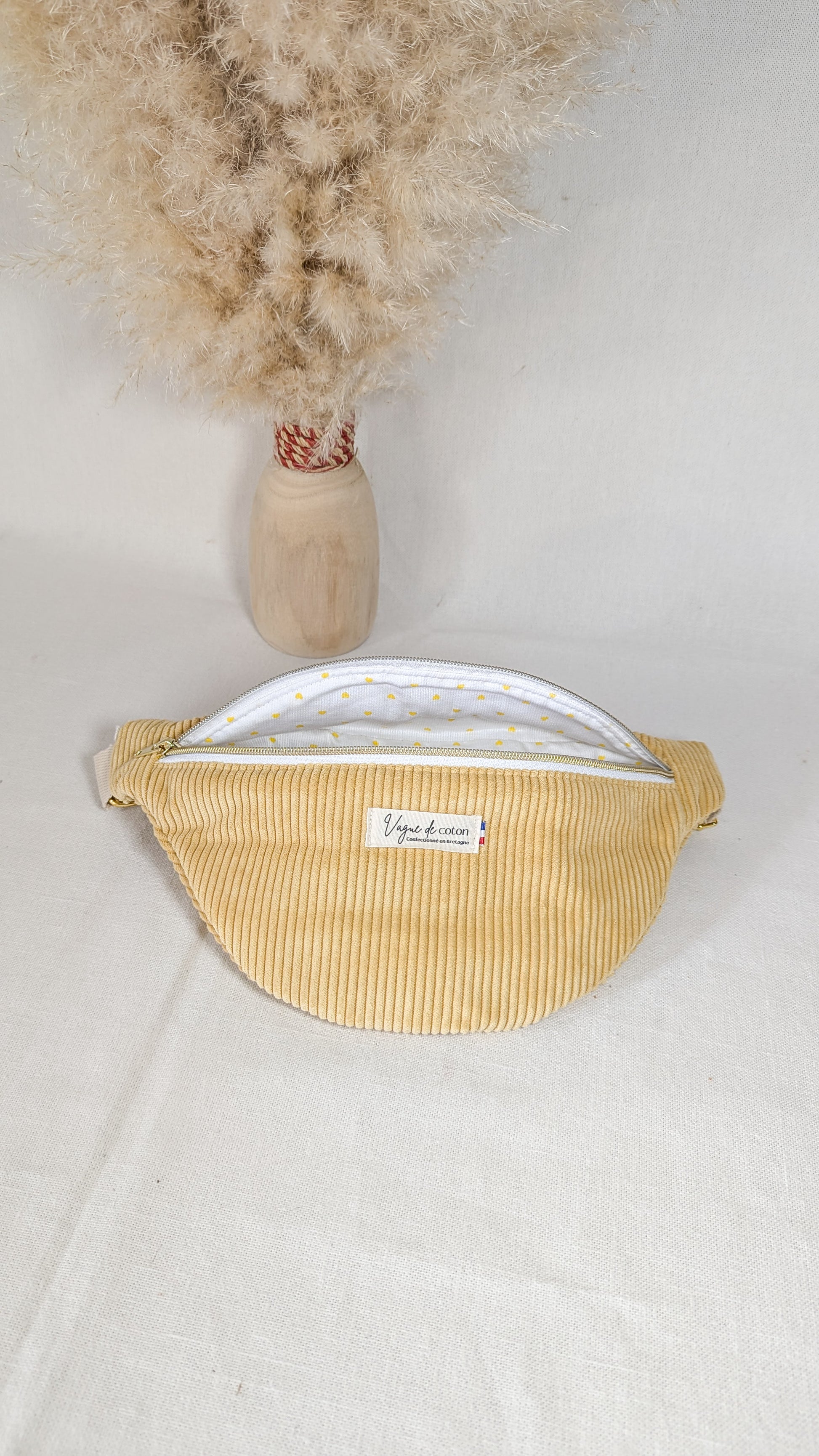 Sac banane Velours côtelé